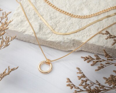 Foto 5 | Foto 5 | Collar Jennifer Lopez Dorado