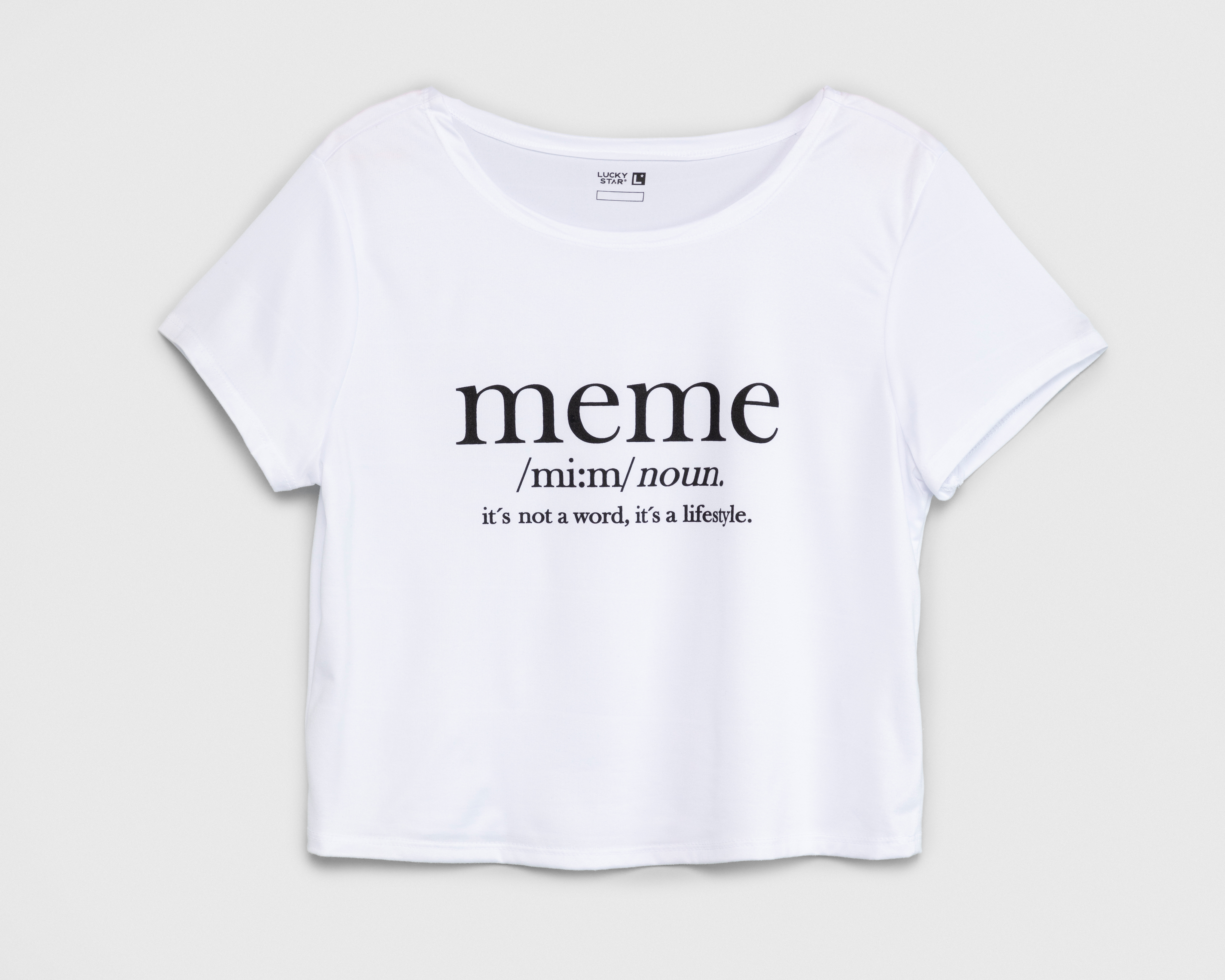 Playera Lucky Star Estampada para Mujer