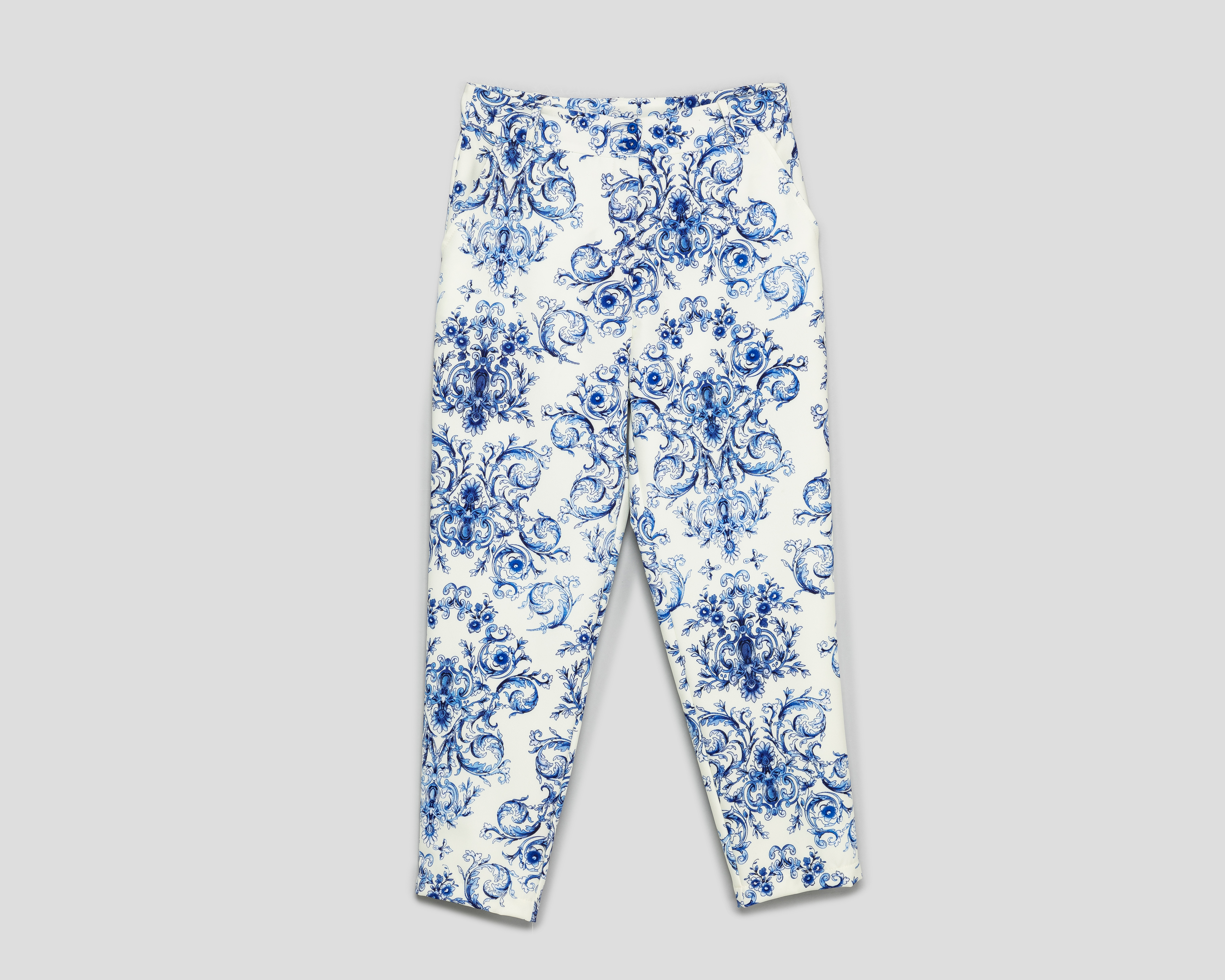 Foto 2 pulgar | Foto 1 | Pantalón Formal Sahara Estampado para Mujer