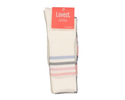Foto 3 | Foto 3 | Calcetas Largas Lovest para Mujer 2 Pares