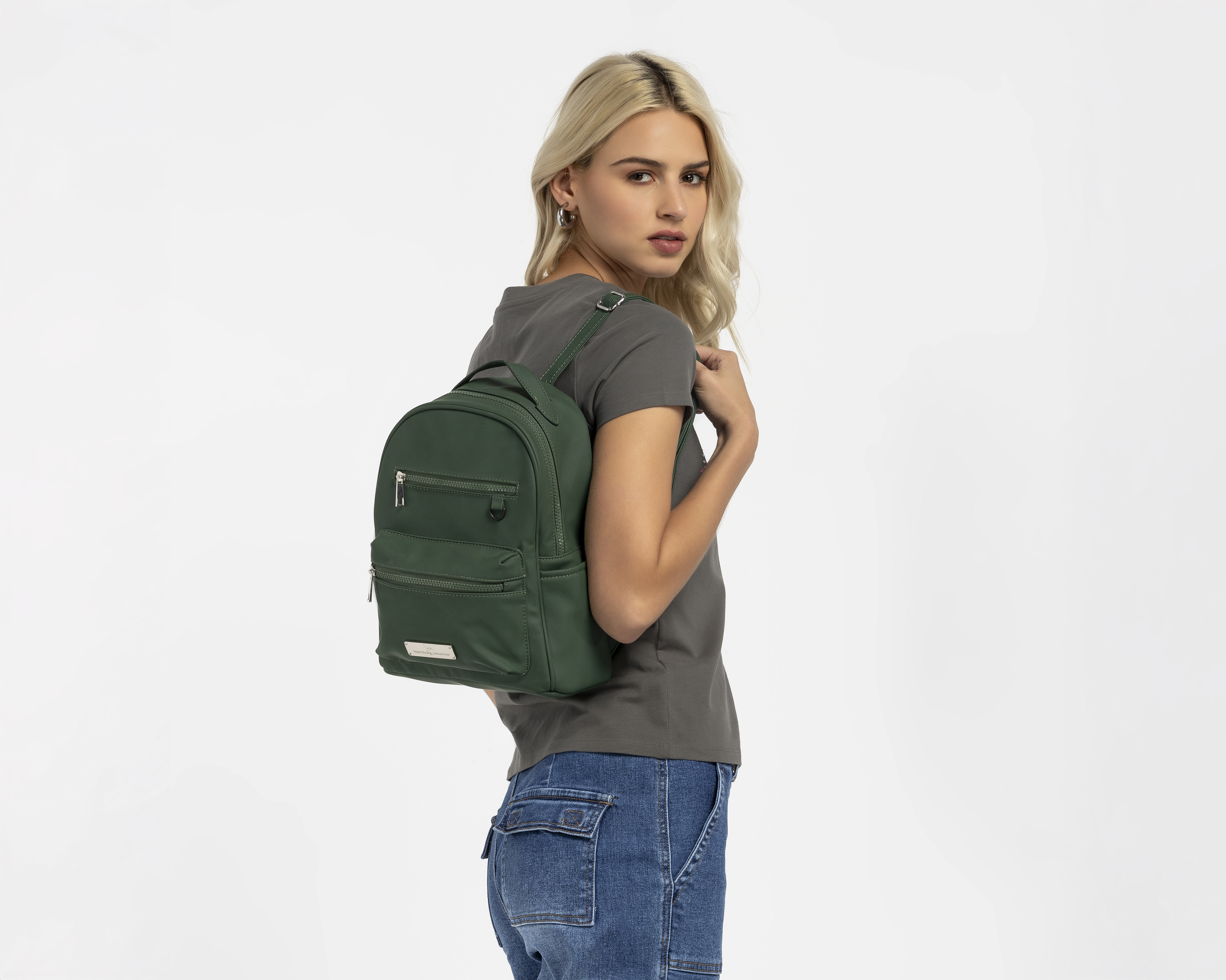 Foto 8 | Foto 8 | Mochila York Team Polo Club Verde