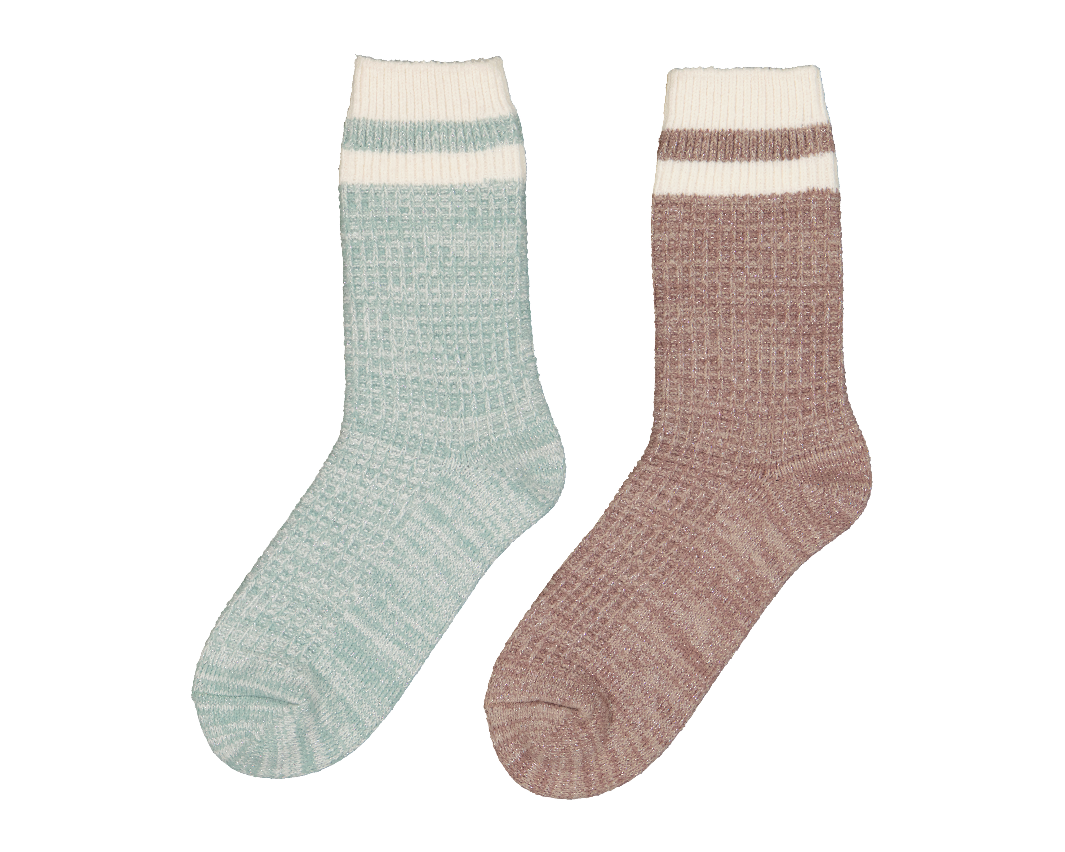 Calcetas Gruesas Bebe para Mujer 2 Pares
