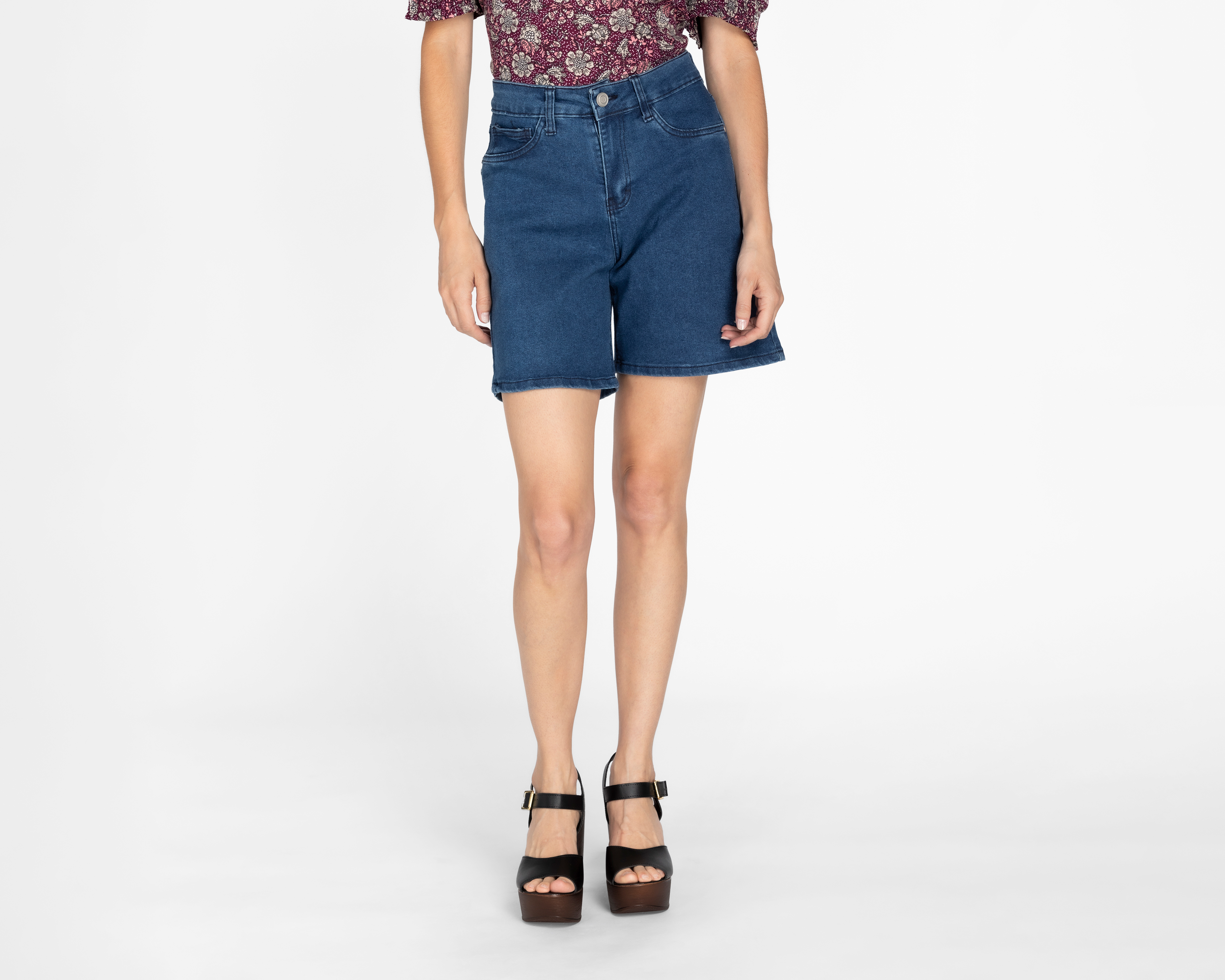 Short Lucky Star de Mezclilla