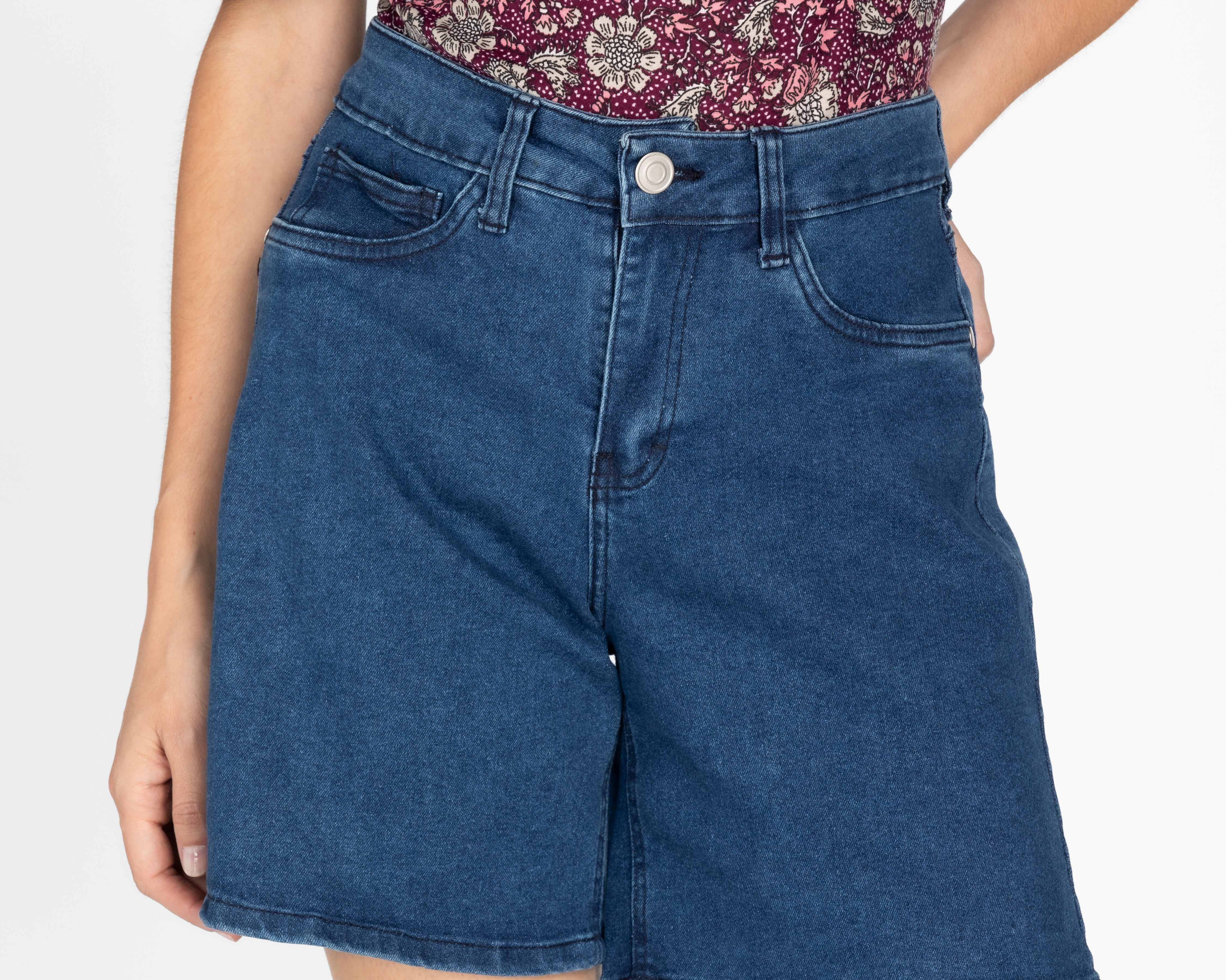 Foto 5 pulgar | Foto 4 | Short Lucky Star de Mezclilla