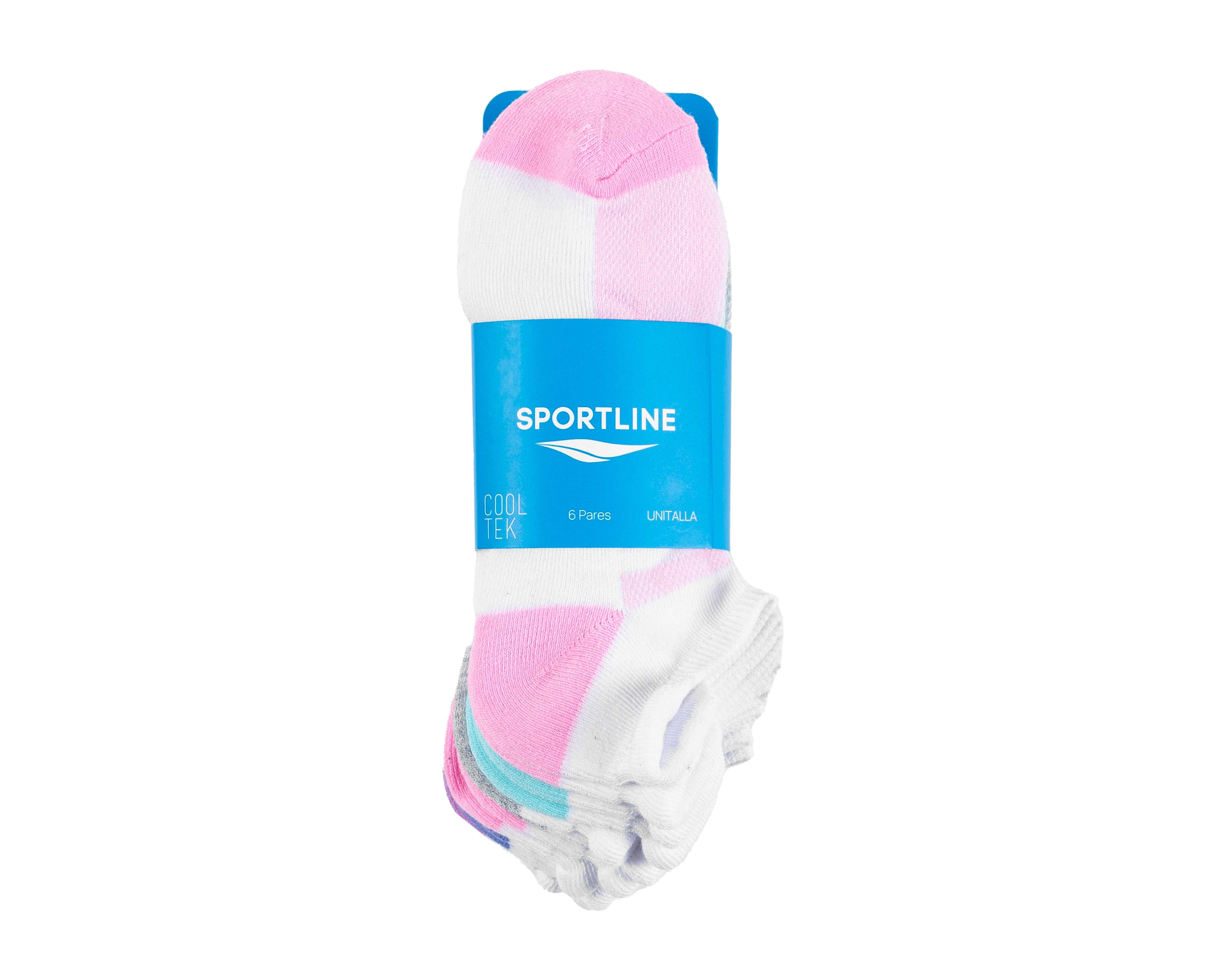 Foto 4 pulgar | Foto 3 | Calcetas Deportivas Sportline para Mujer 6 Pares