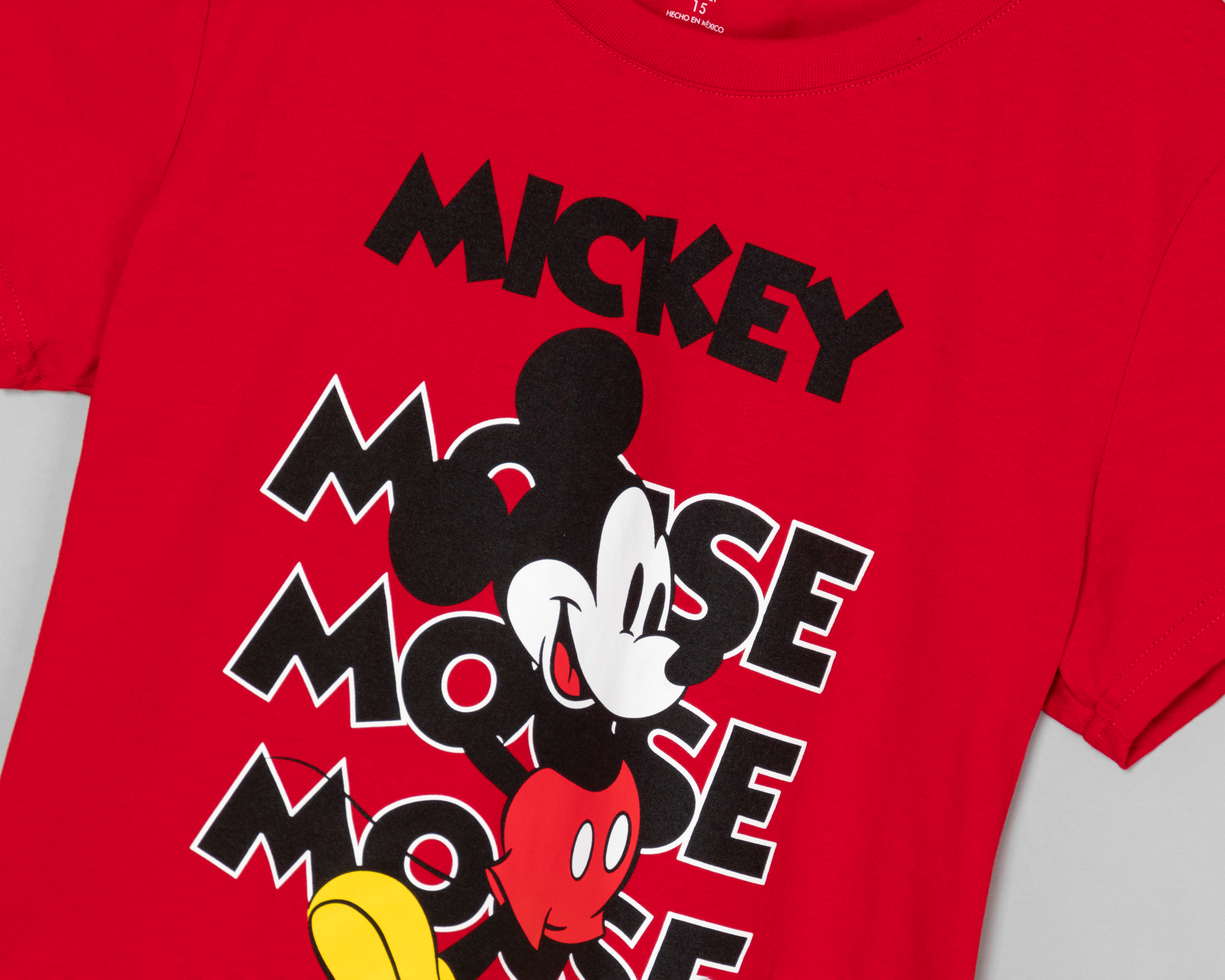 Foto 4 pulgar | Foto 3 | Playera Disney Mickey Mouse Estampada