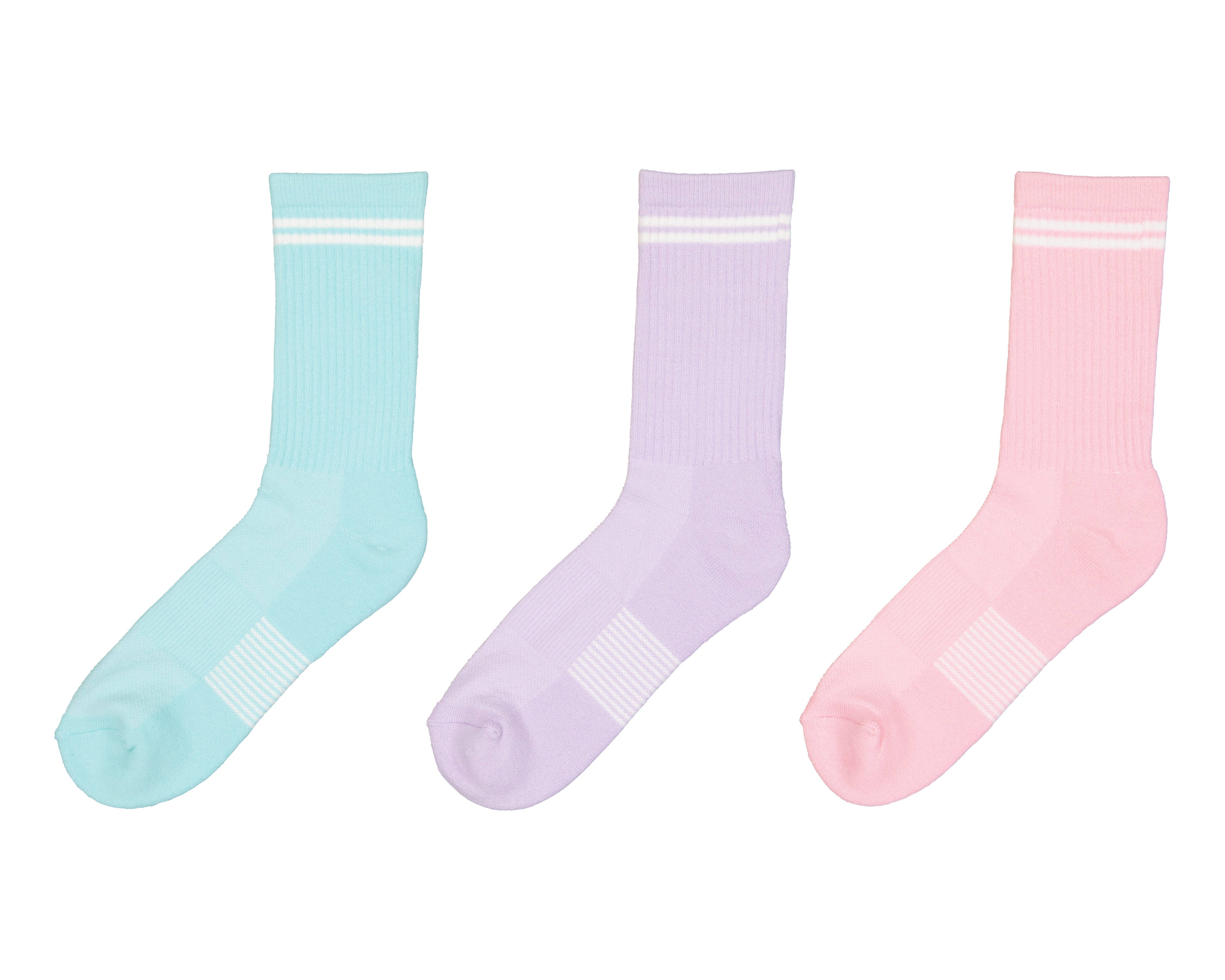 Calcetas Largas Deportivas Sportline para Mujer 3 Pares