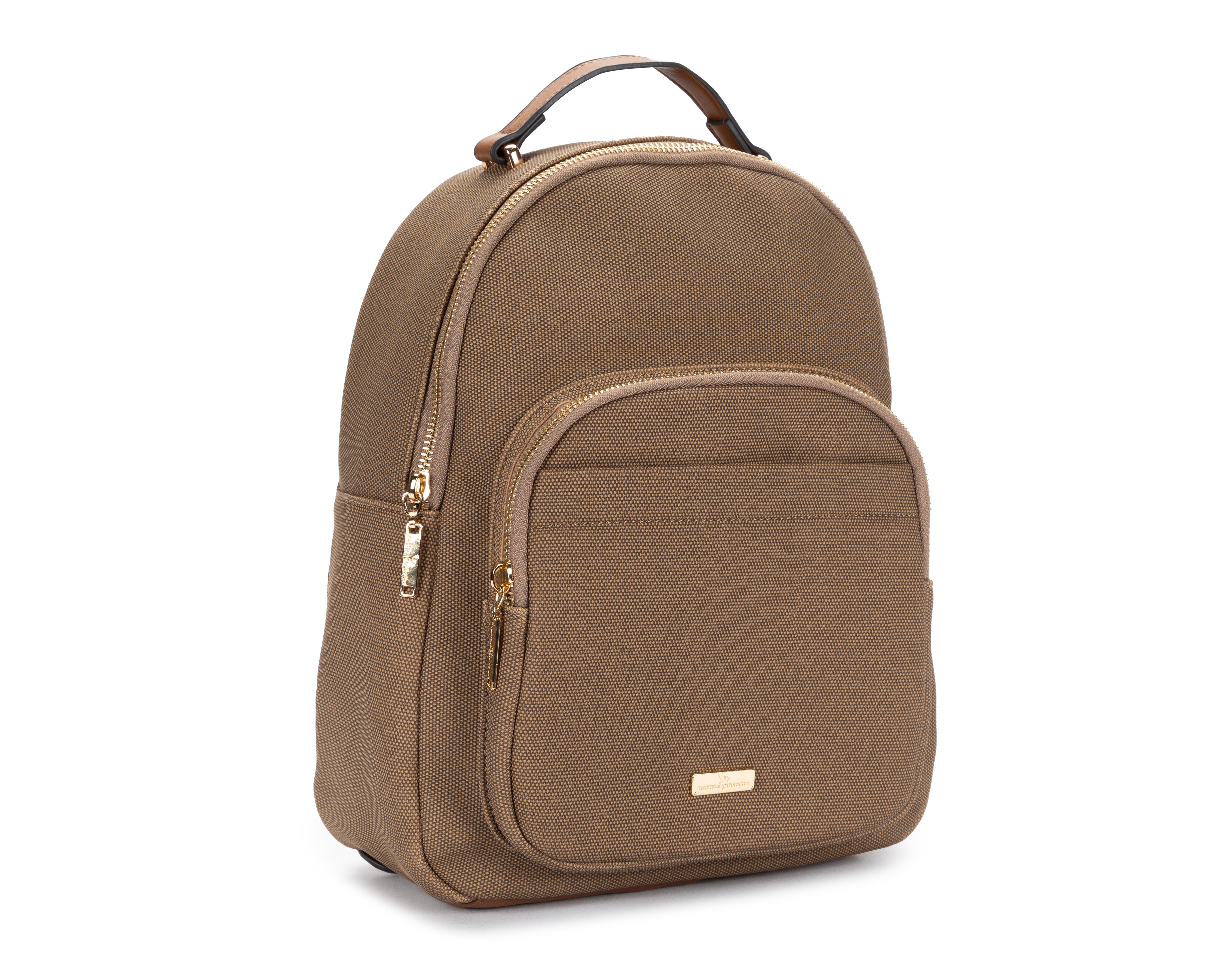 Foto 3 pulgar | Foto 2 | Mochila Casual York Team Polo Club Café