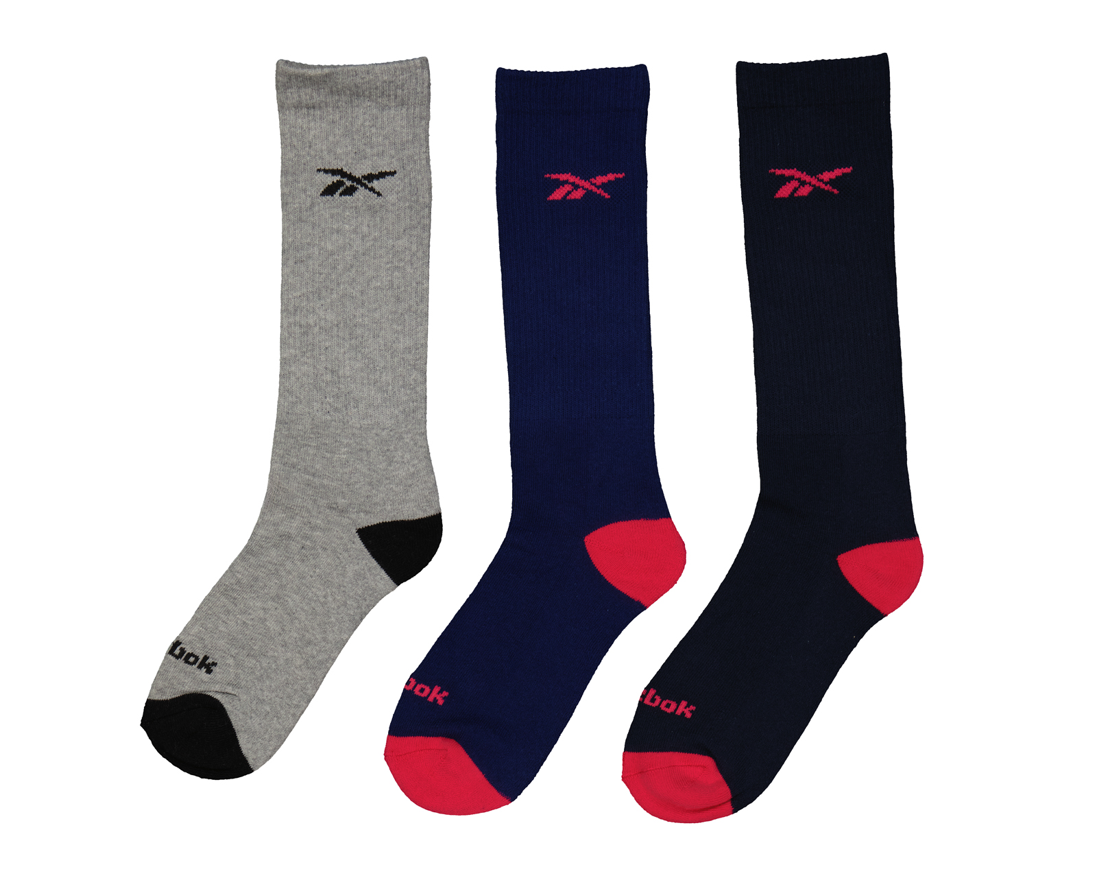 Calcetas Largas Deportivas Reebok para Mujer 3 Pares