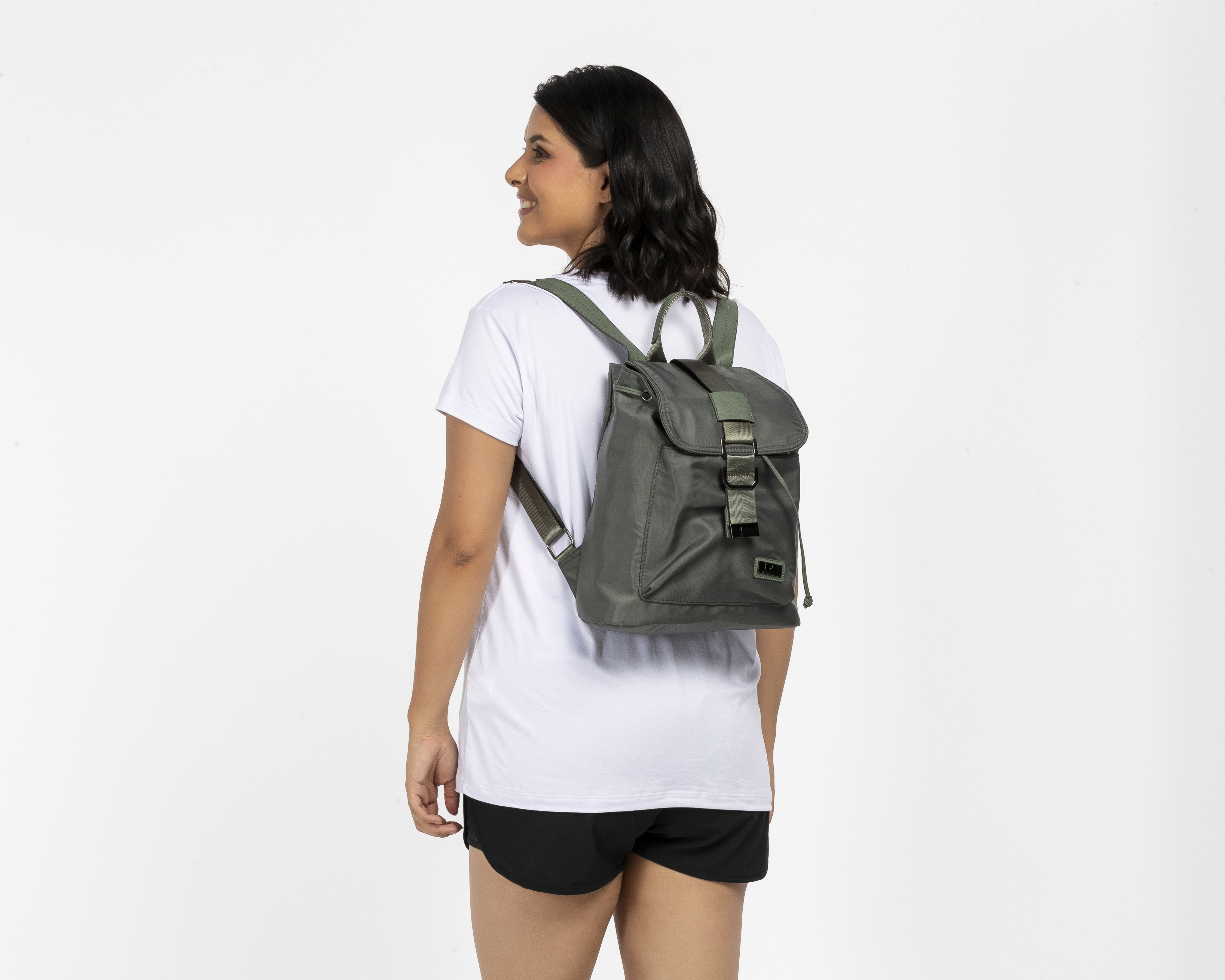 Foto 8 | Foto 8 | Mochila Refill Gris