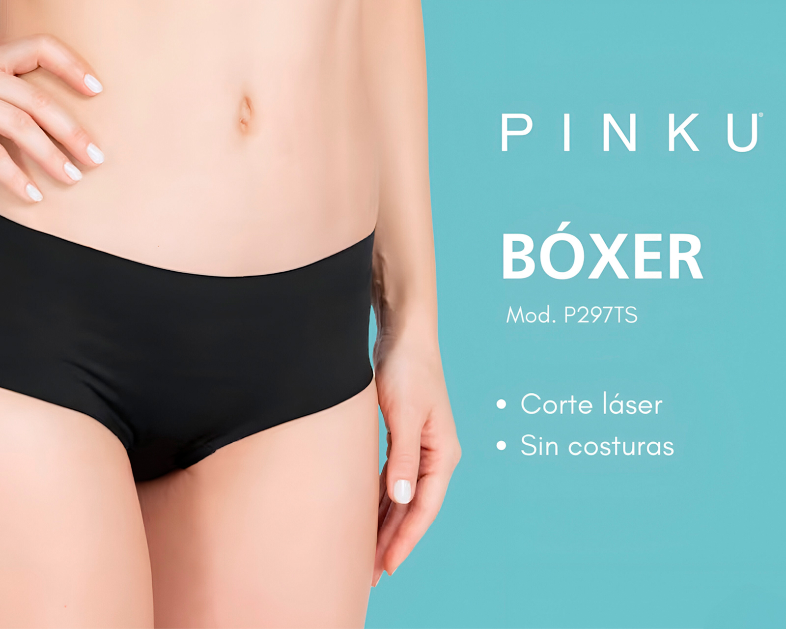 Foto 5 pulgar | Foto 4 | Bóxer Pinku para Mujer 3 Pack