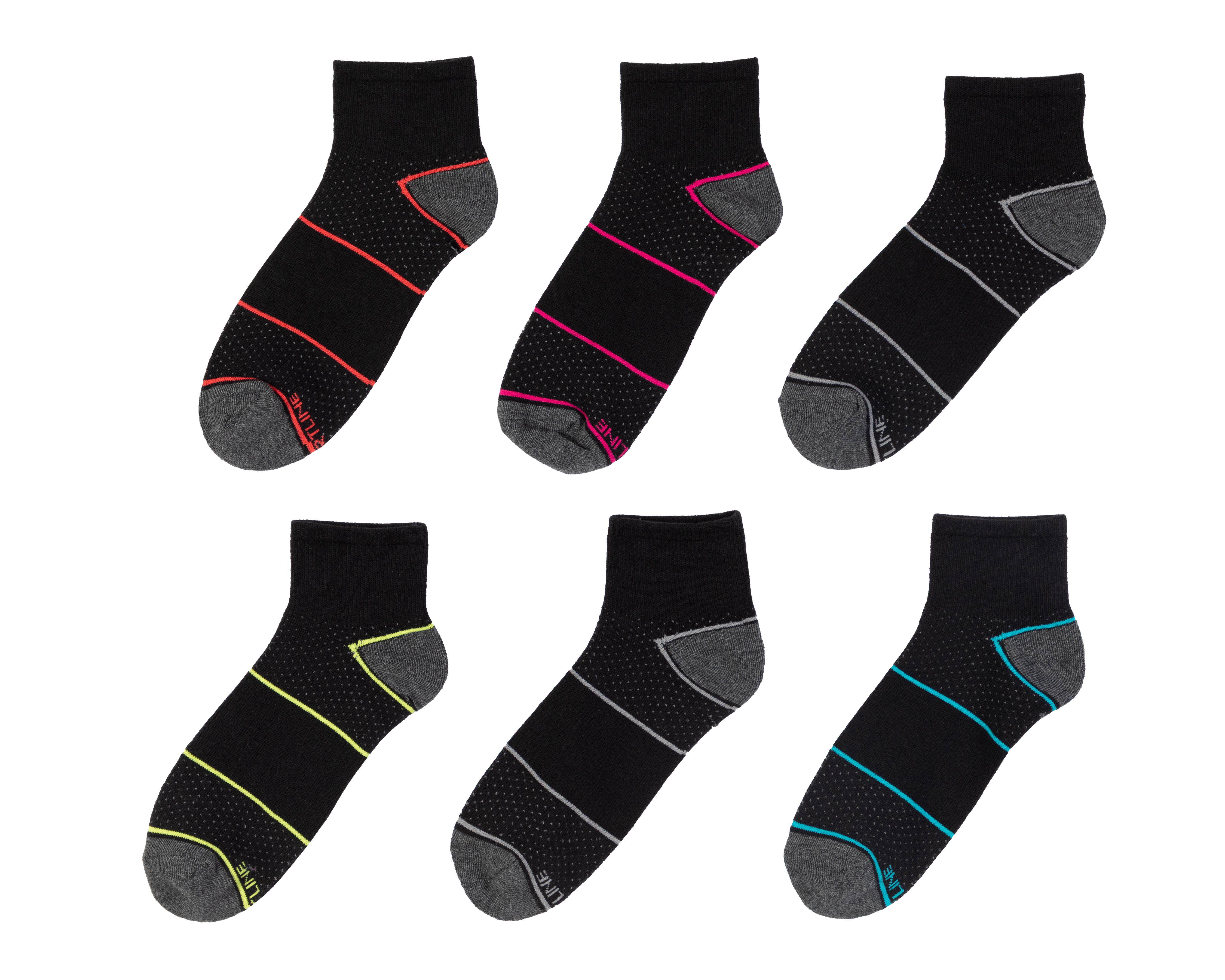 Calcetas Deportivas Sportline para Mujer 6 Pares