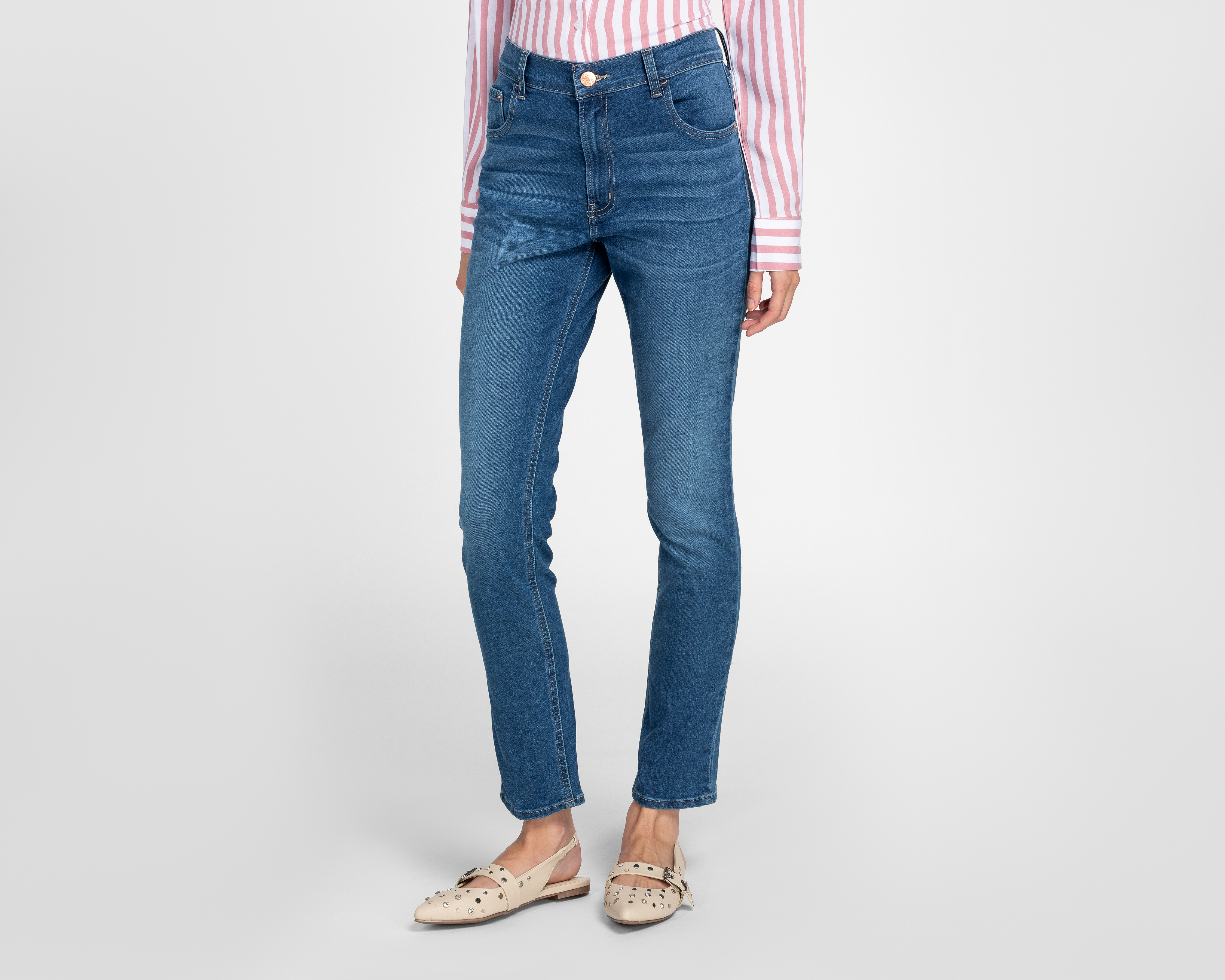 Foto 1 | Foto 1 | Jeans Slim Oggi Passion Vintage para Mujer