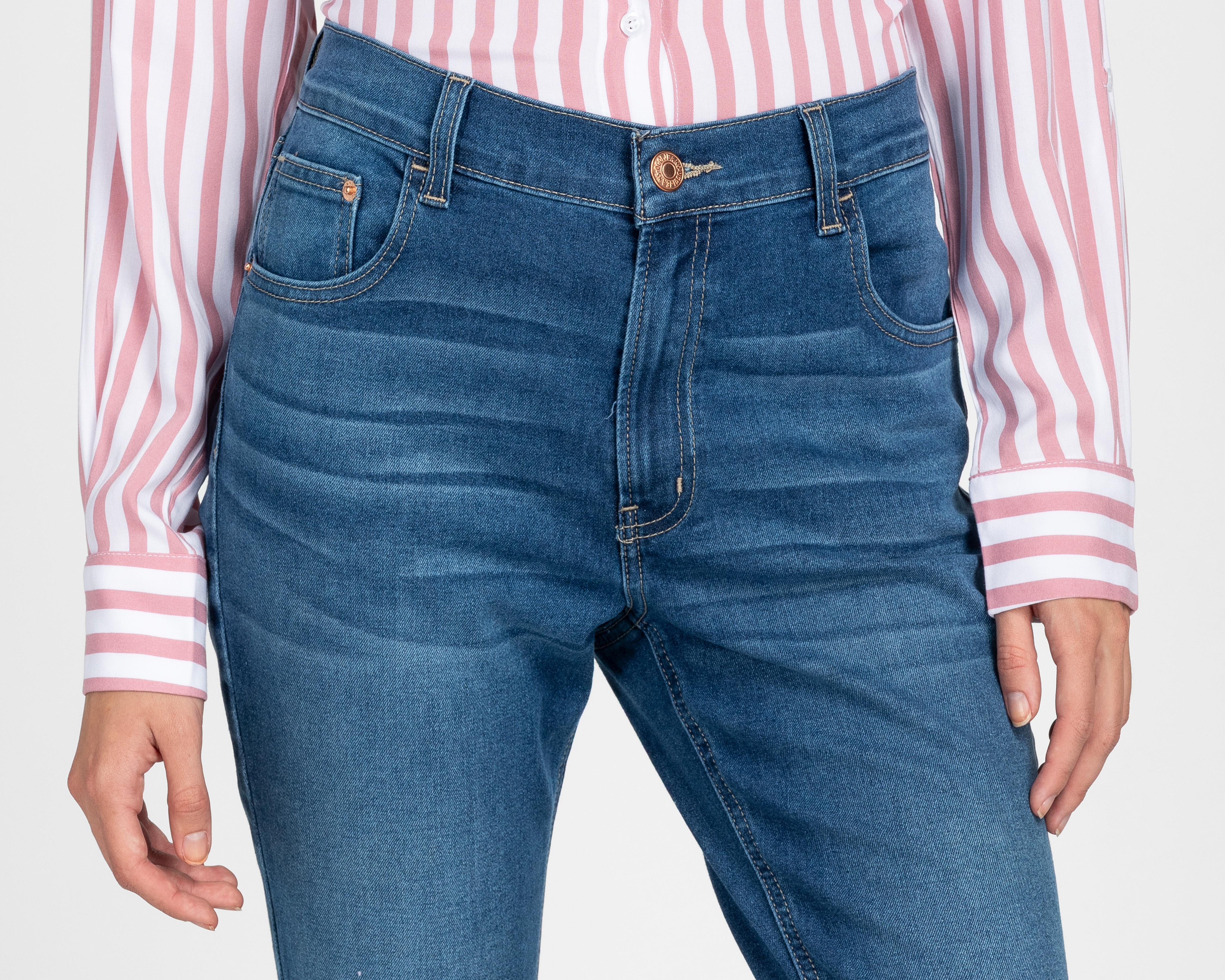 Foto 4 | Foto 4 | Jeans Slim Oggi Passion Vintage para Mujer