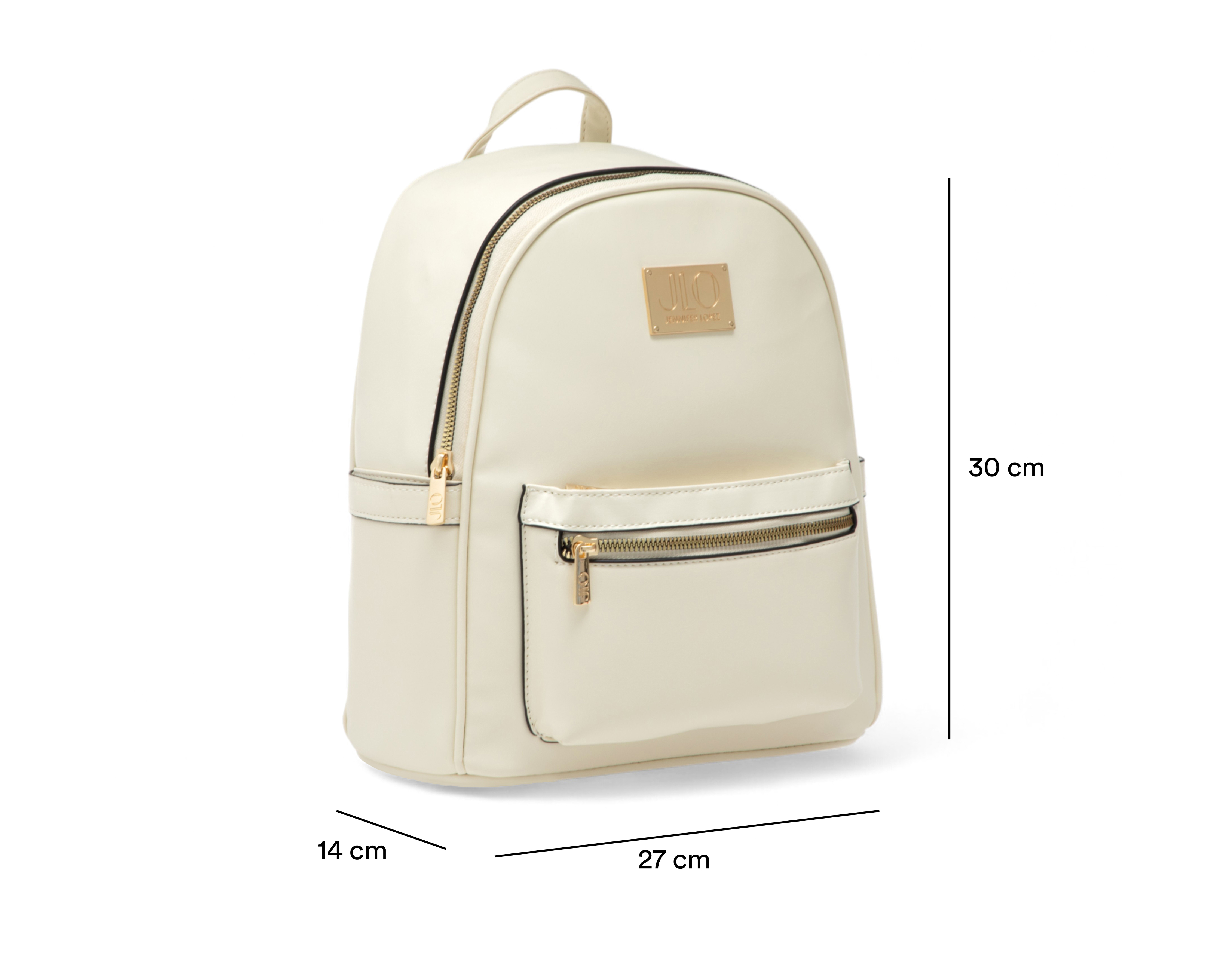 Foto 8 pulgar | Foto 7 | Mochila Jennifer Lopez Beige