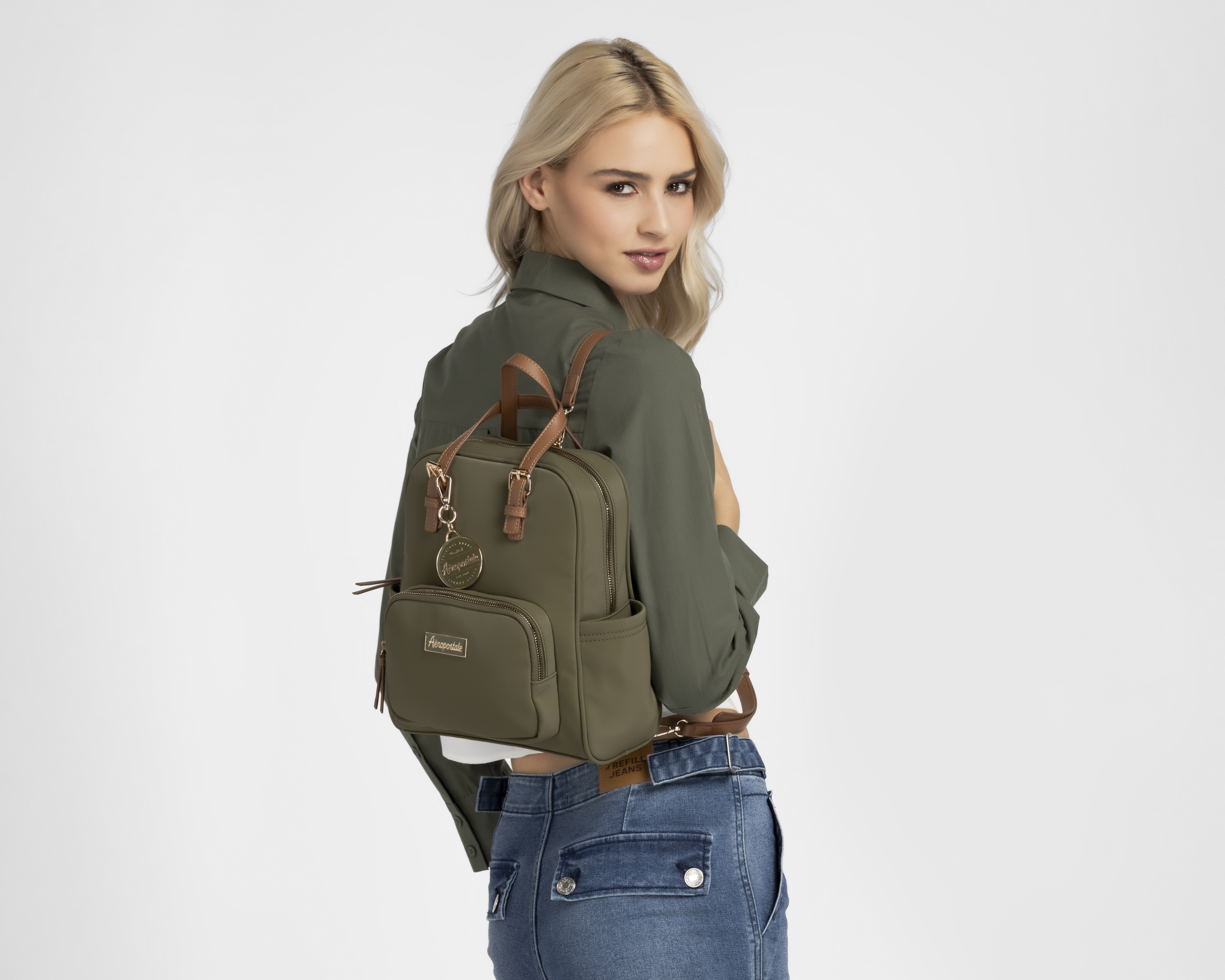 Foto 6 | Foto 6 | Mochila Aéropostale con Llavero