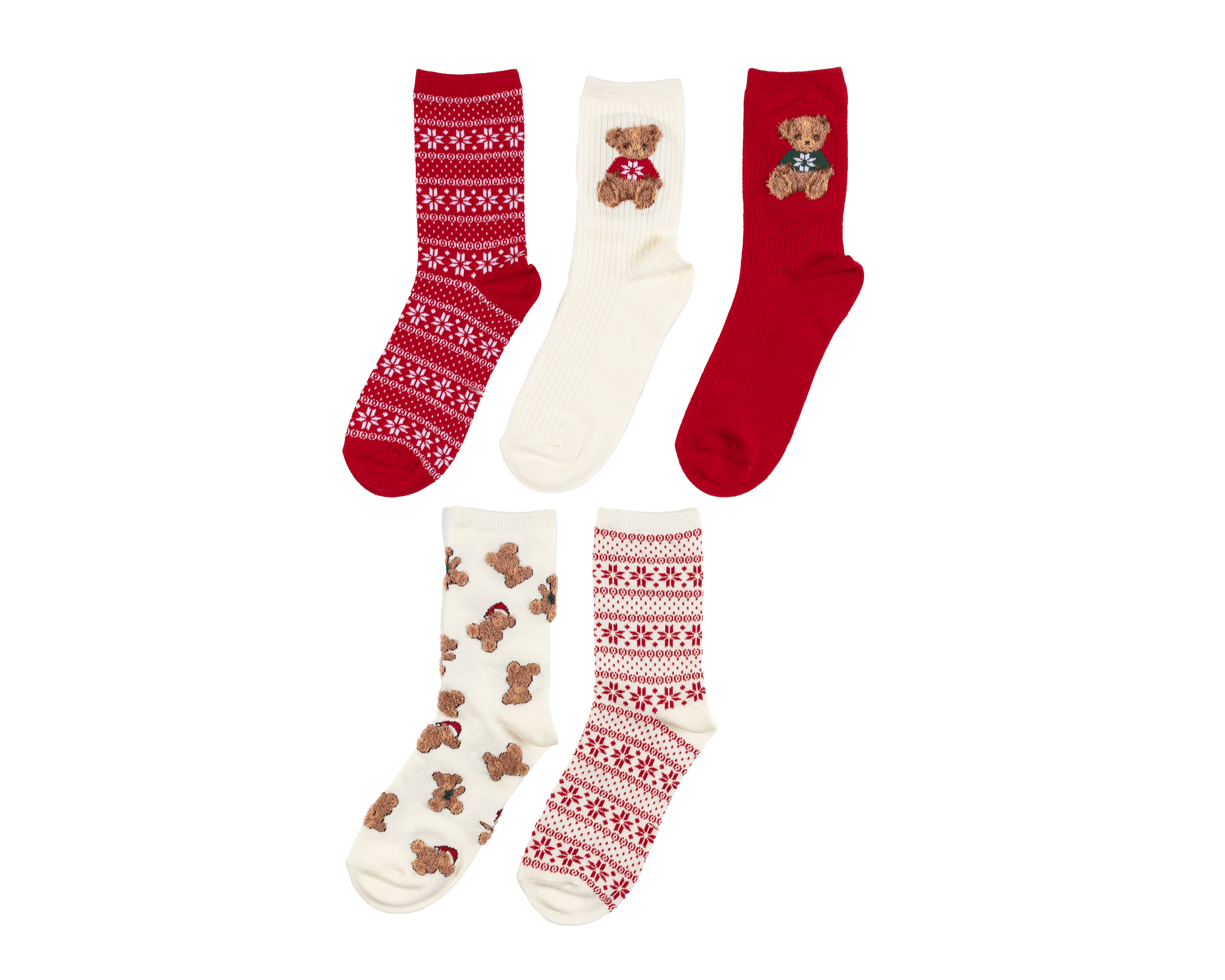 Calcetas Largas Lovest para Mujer 5 Pares