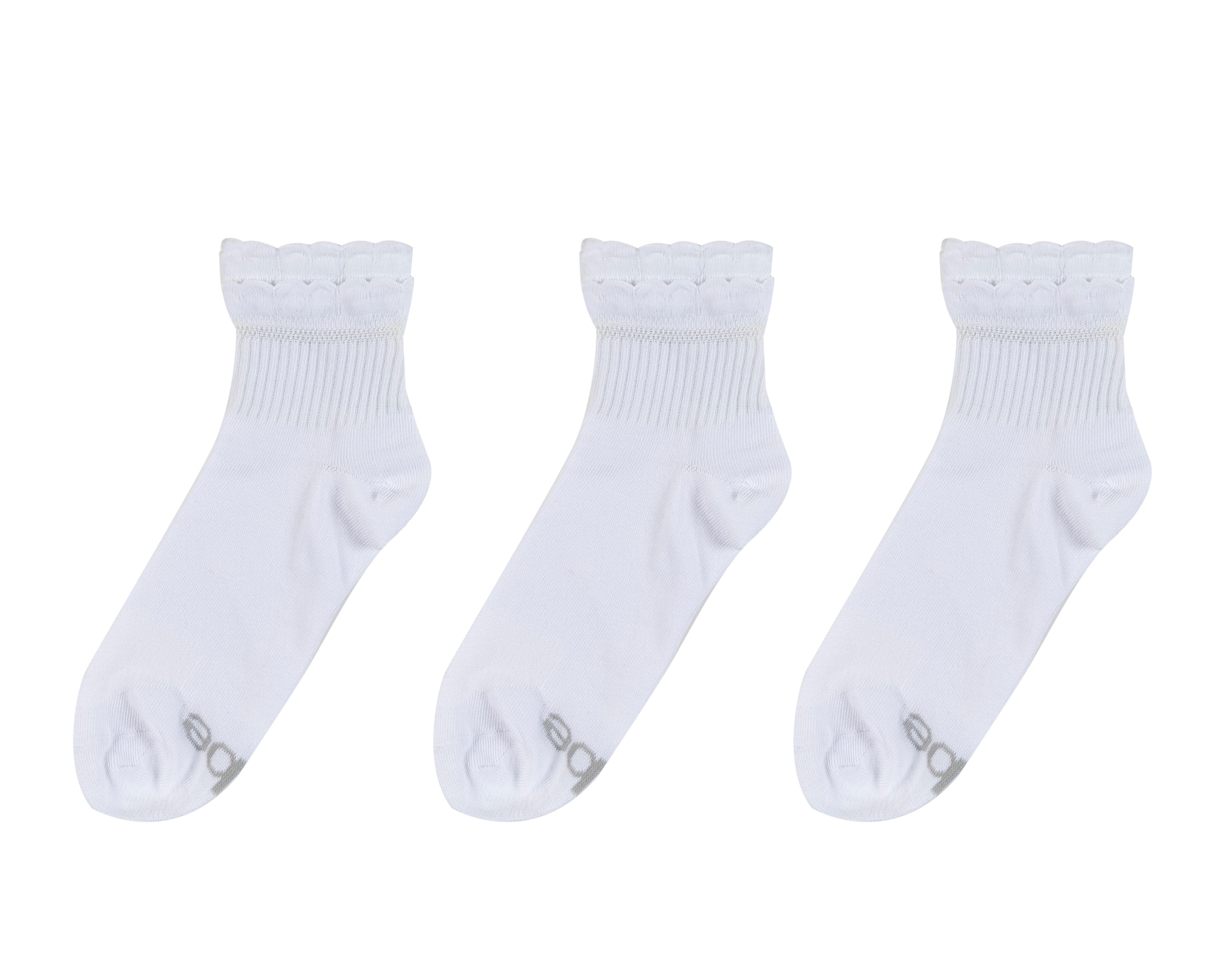 Foto 2 pulgar | Foto 1 | Calcetas Bebe para Mujer 3 Pares