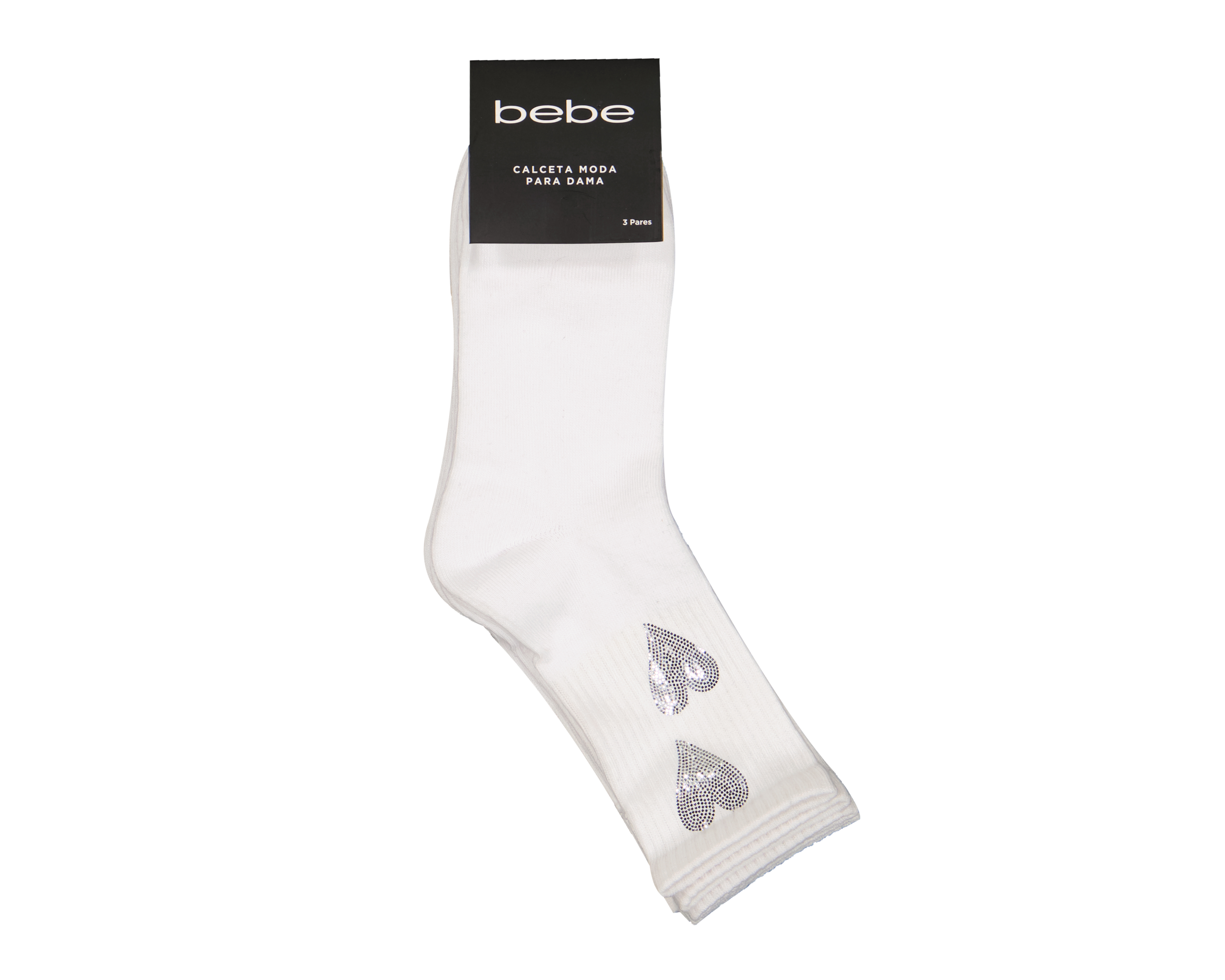 Foto 4 pulgar | Foto 3 | Calcetas Tobilleras Bebe para Mujer 3 Pares