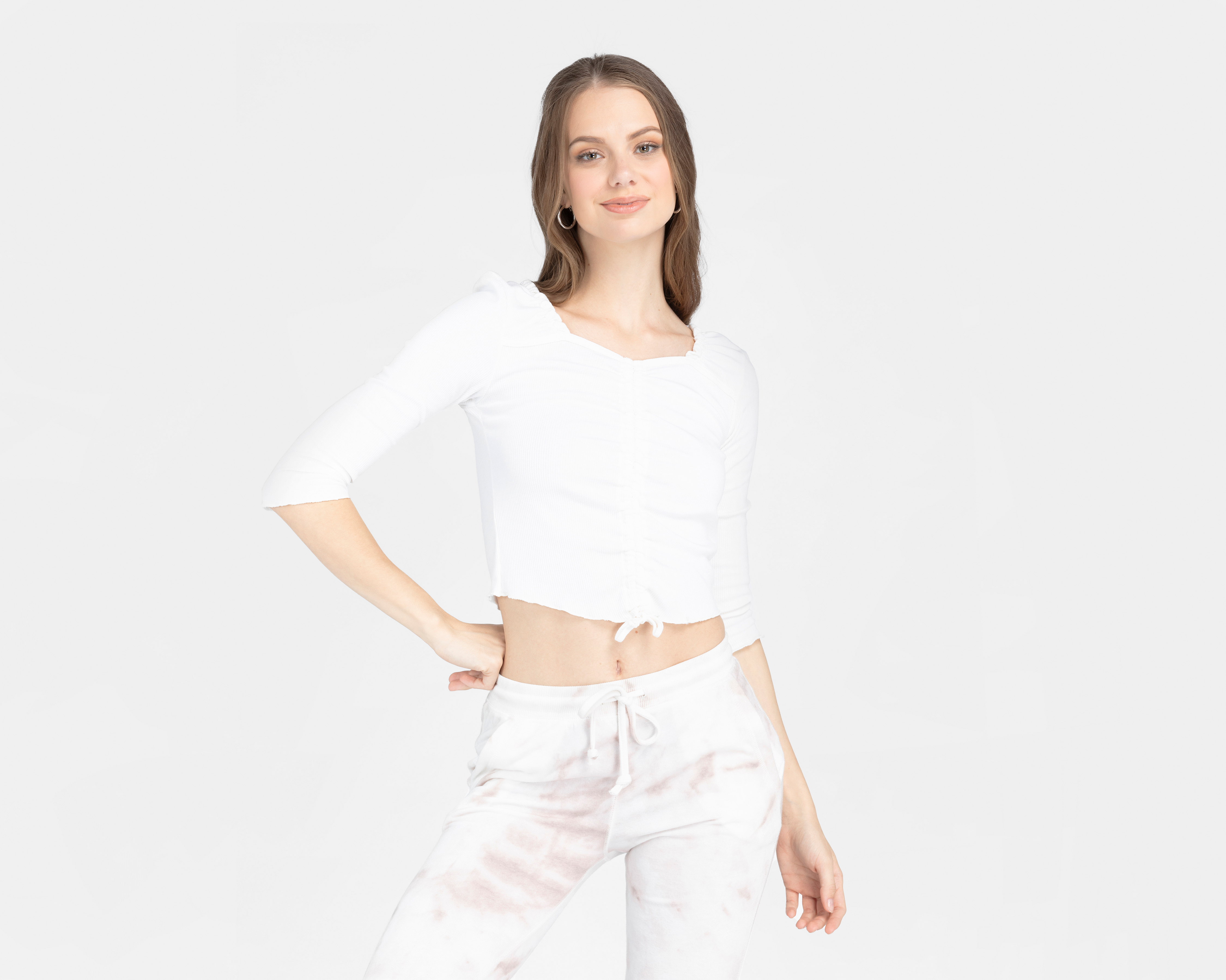 Blusa Refill Manga 3/4 con Jareta