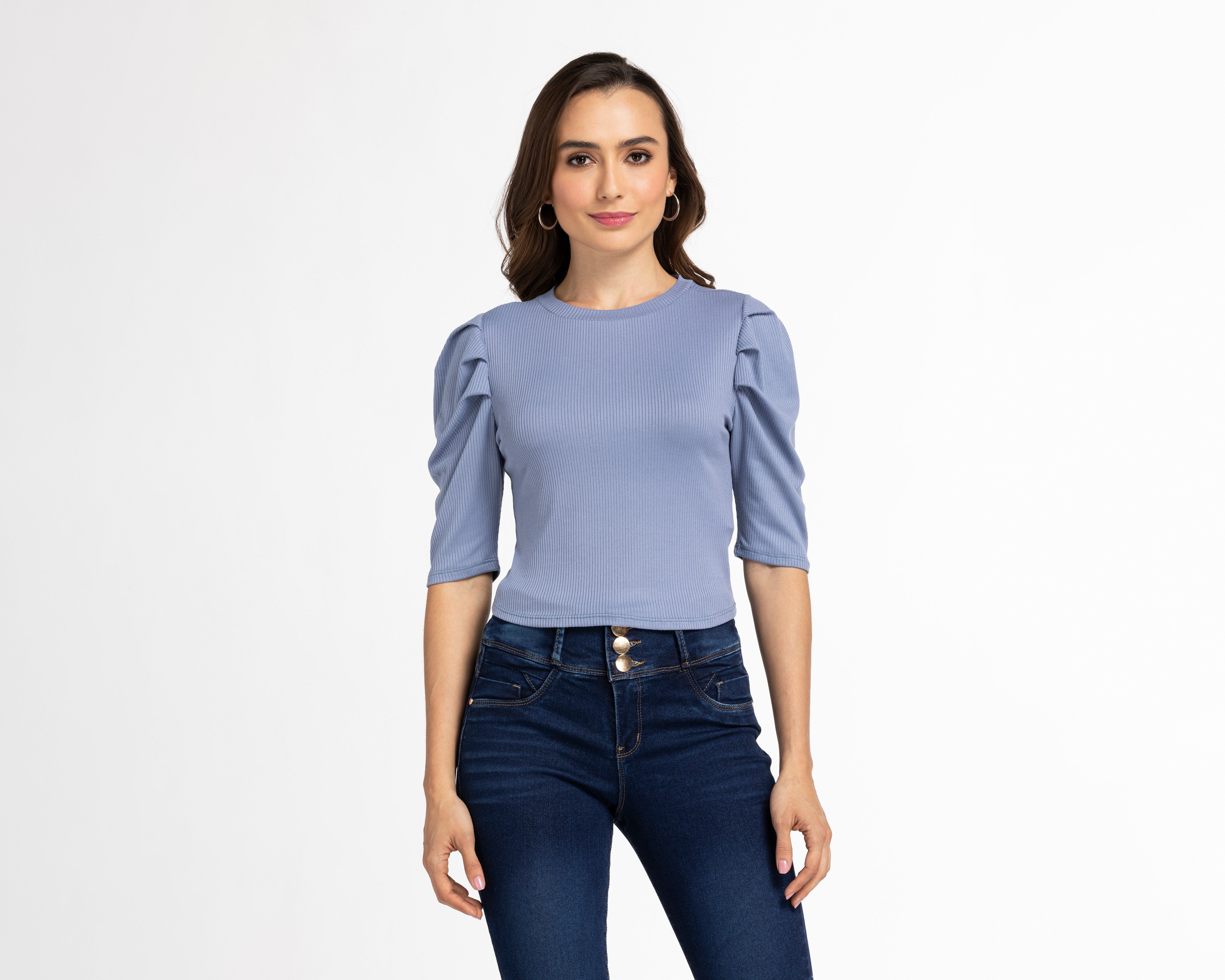 Foto 2 pulgar | Foto 1 | Playera Sahara Manga 3/4