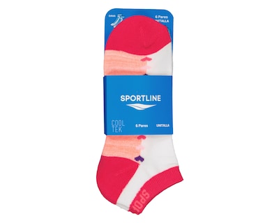Foto 3 | Foto 3 | Calcetas Deportivas Sportline para Mujer 6 Pares
