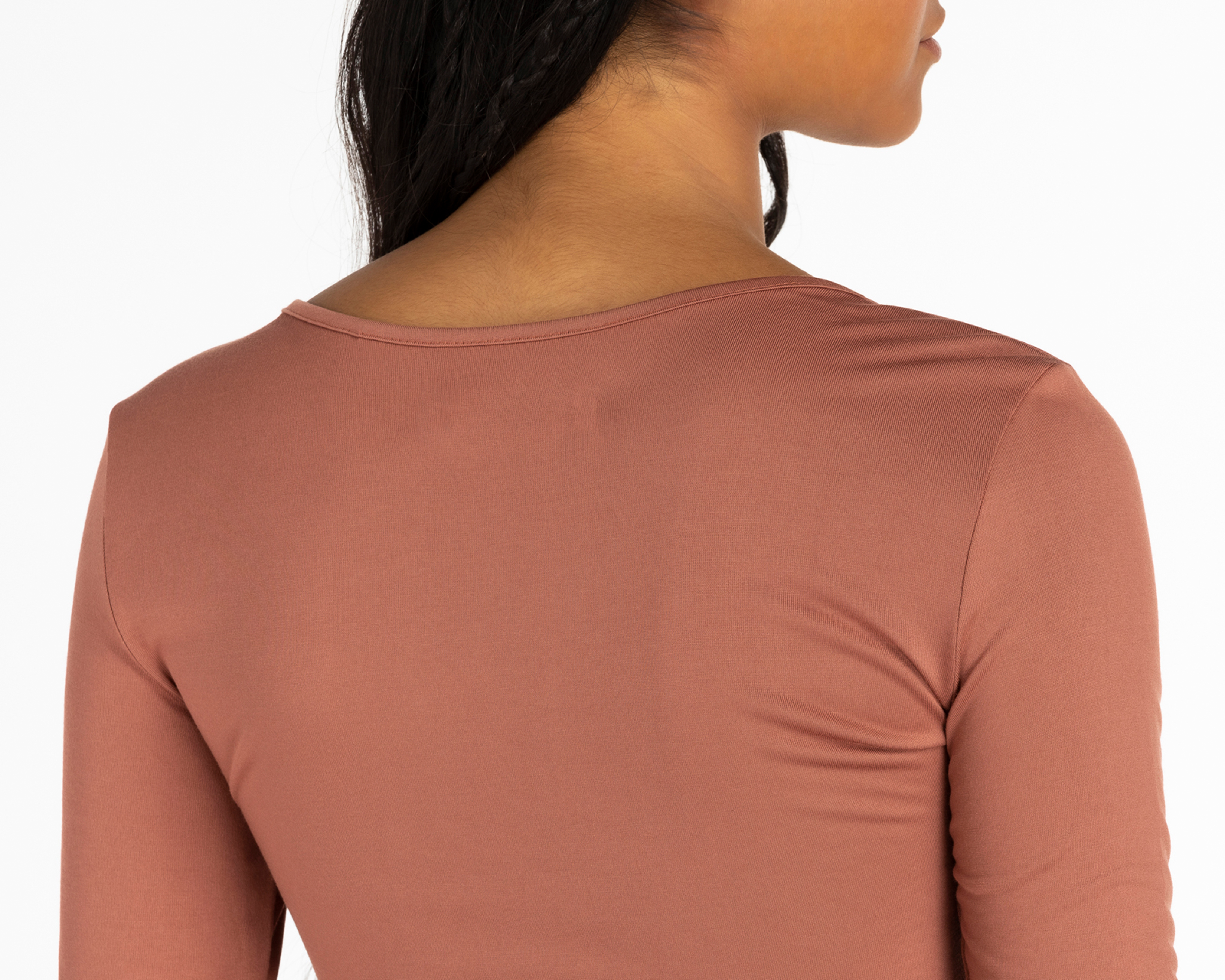 Foto 4 | Foto 4 | Playera Refill Manga 3/4 Cuello V