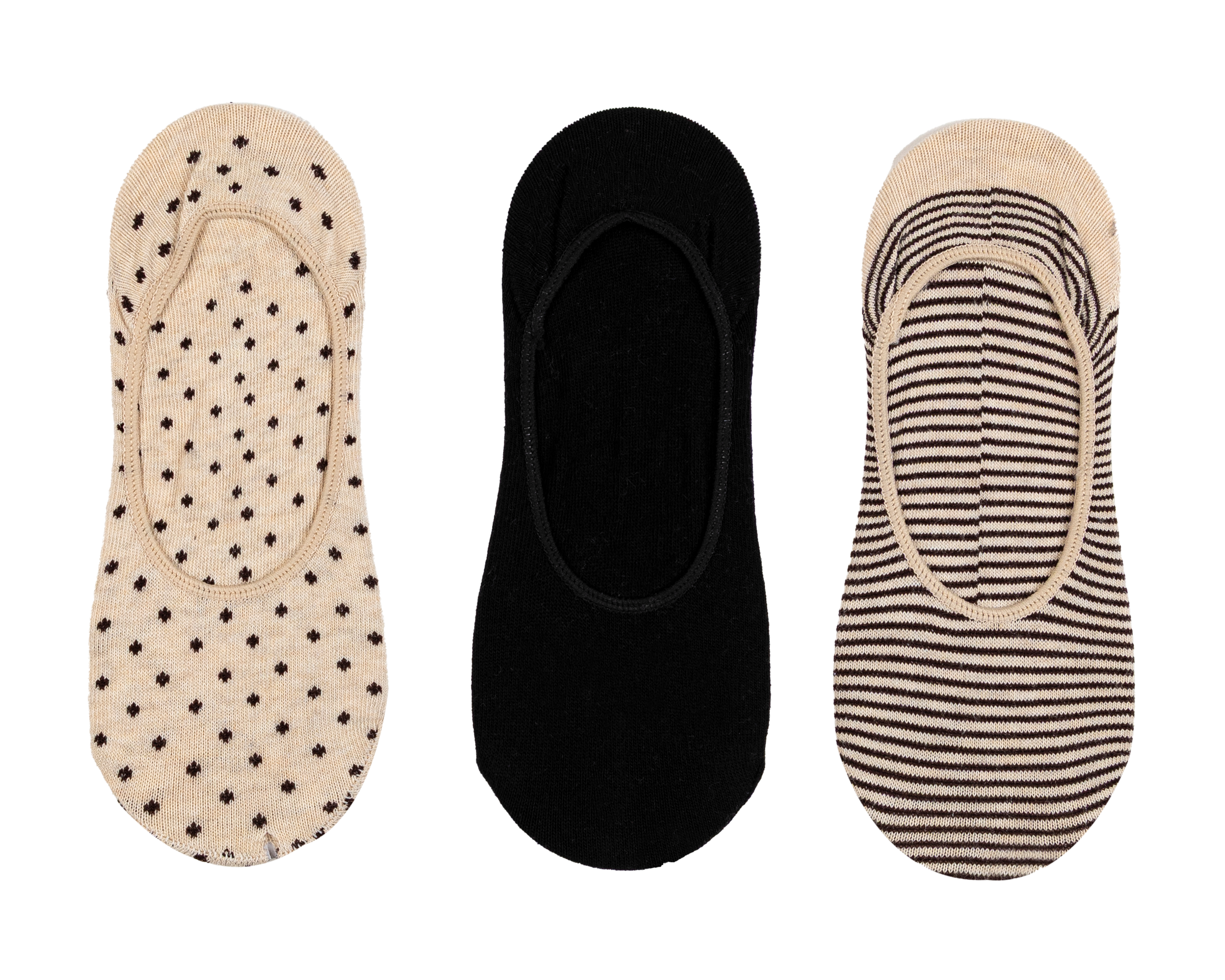 Foto 2 pulgar | Foto 1 | Calcetas Invisibles Lovest para Mujer 3 Pares