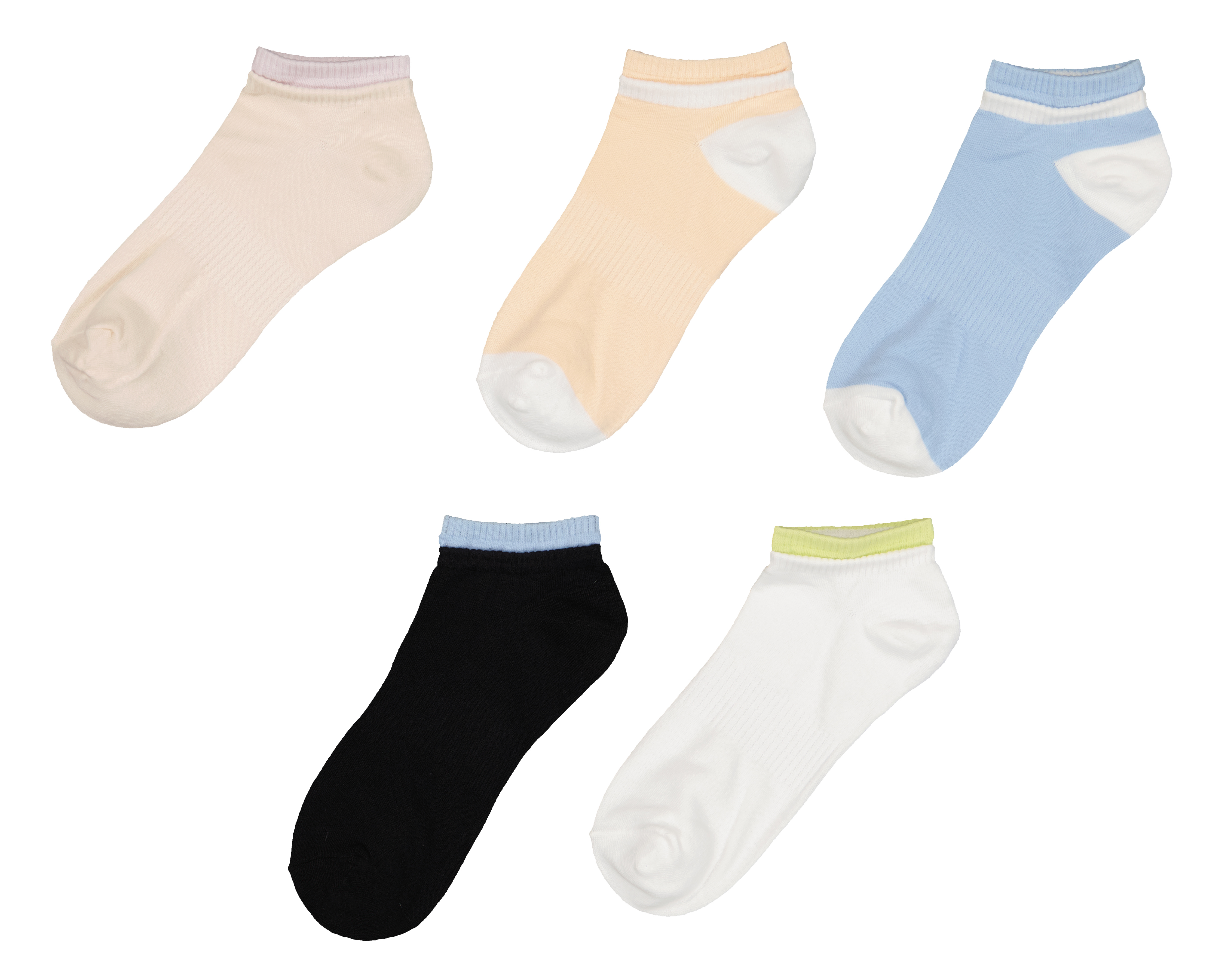 Calcetas Deportivas Sportline para Mujer 5 Pares