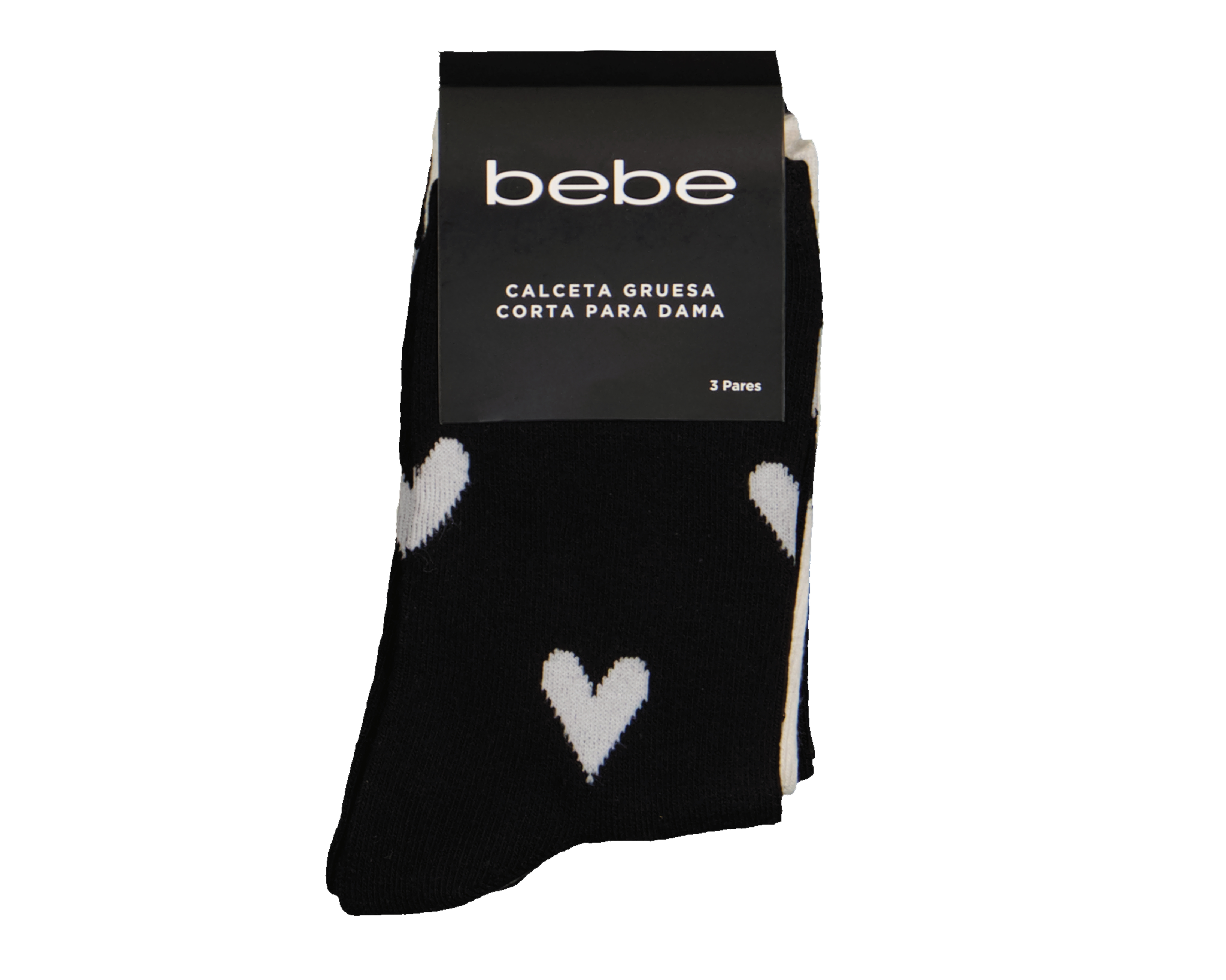 Foto 4 pulgar | Foto 3 | Calcetas Largas Bebe para Mujer 3 Pares