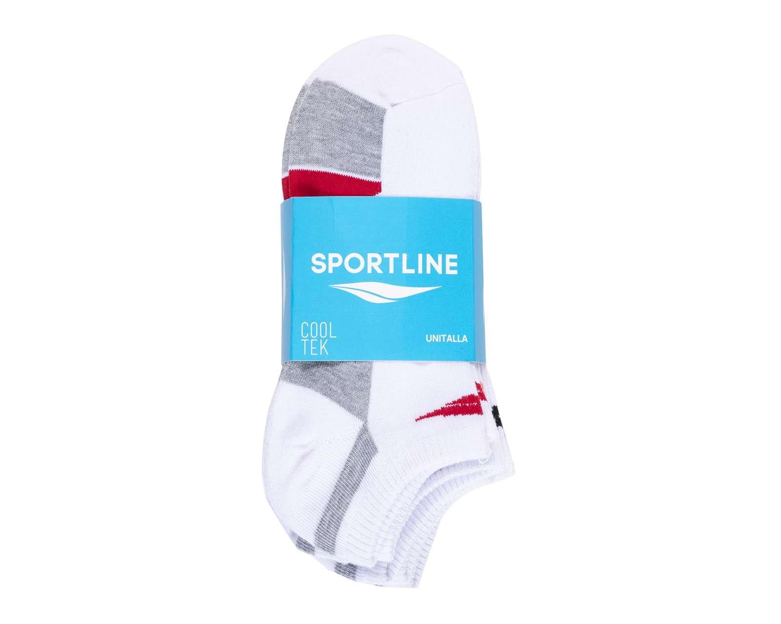 Foto 3 | Foto 3 | Calcetas Deportivas Sportline 6 Pares