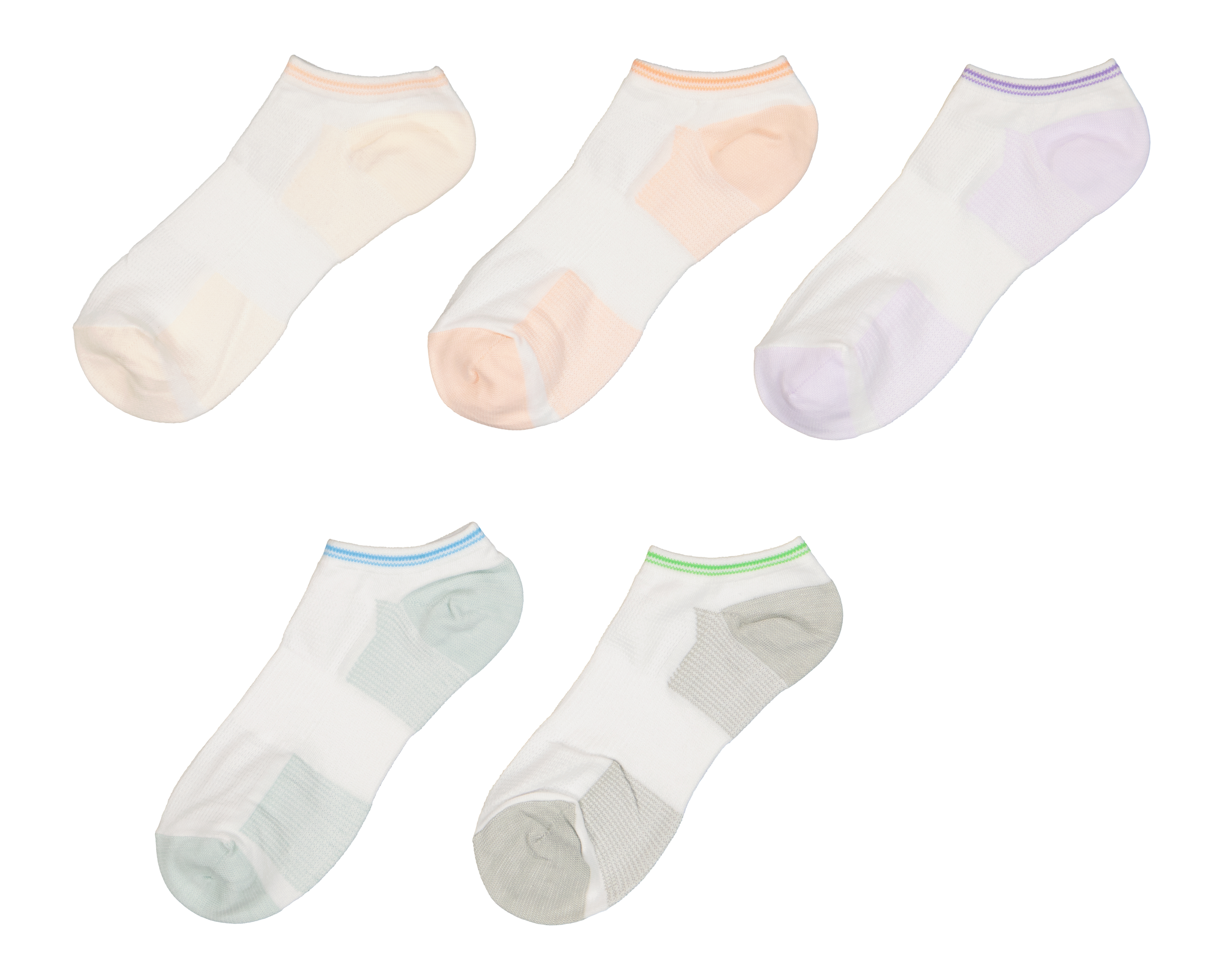 Calcetas Deportivas Sportline para Mujer 5 Pares