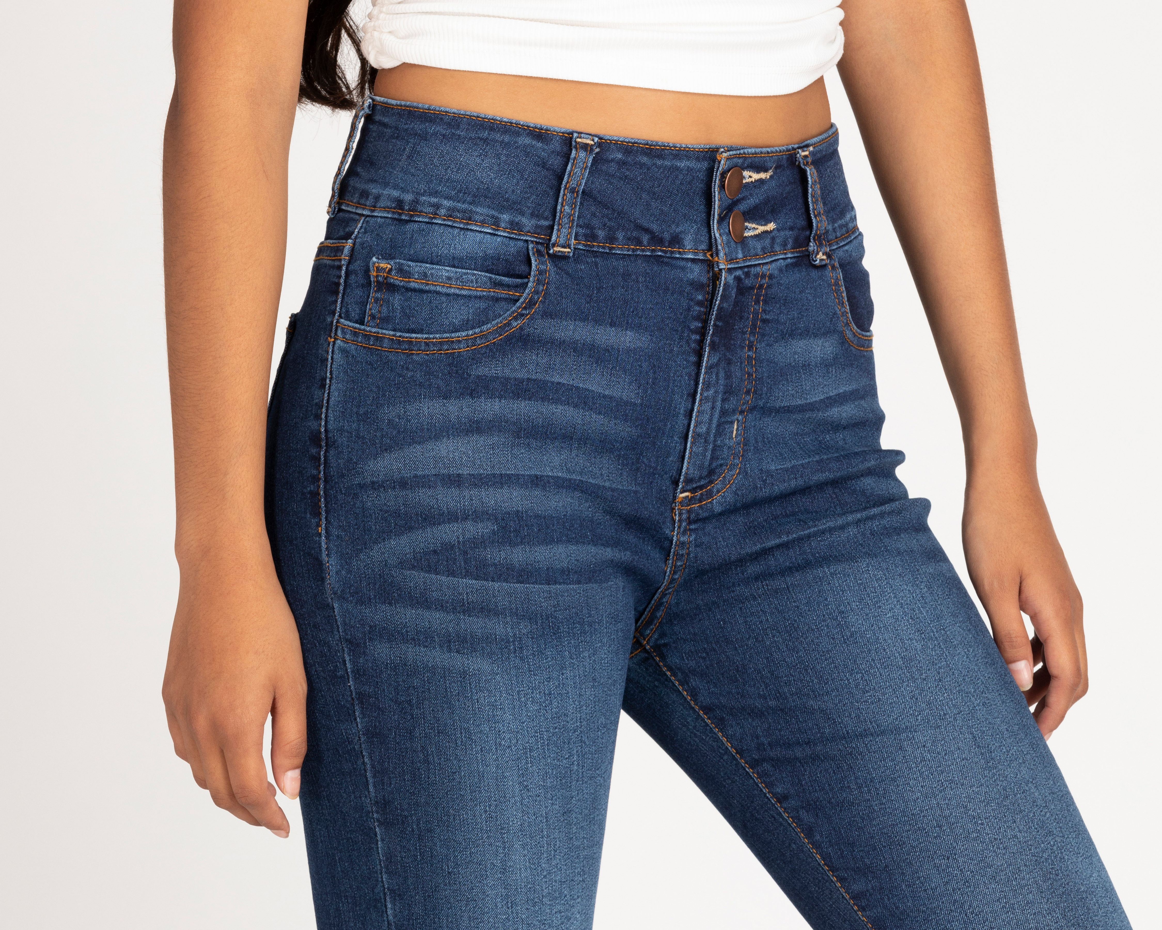 Foto 5 pulgar | Foto 4 | Jeans Flare Thinner para Mujer