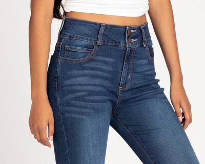 Foto 4 | Foto 4 | Jeans Flare Thinner para Mujer