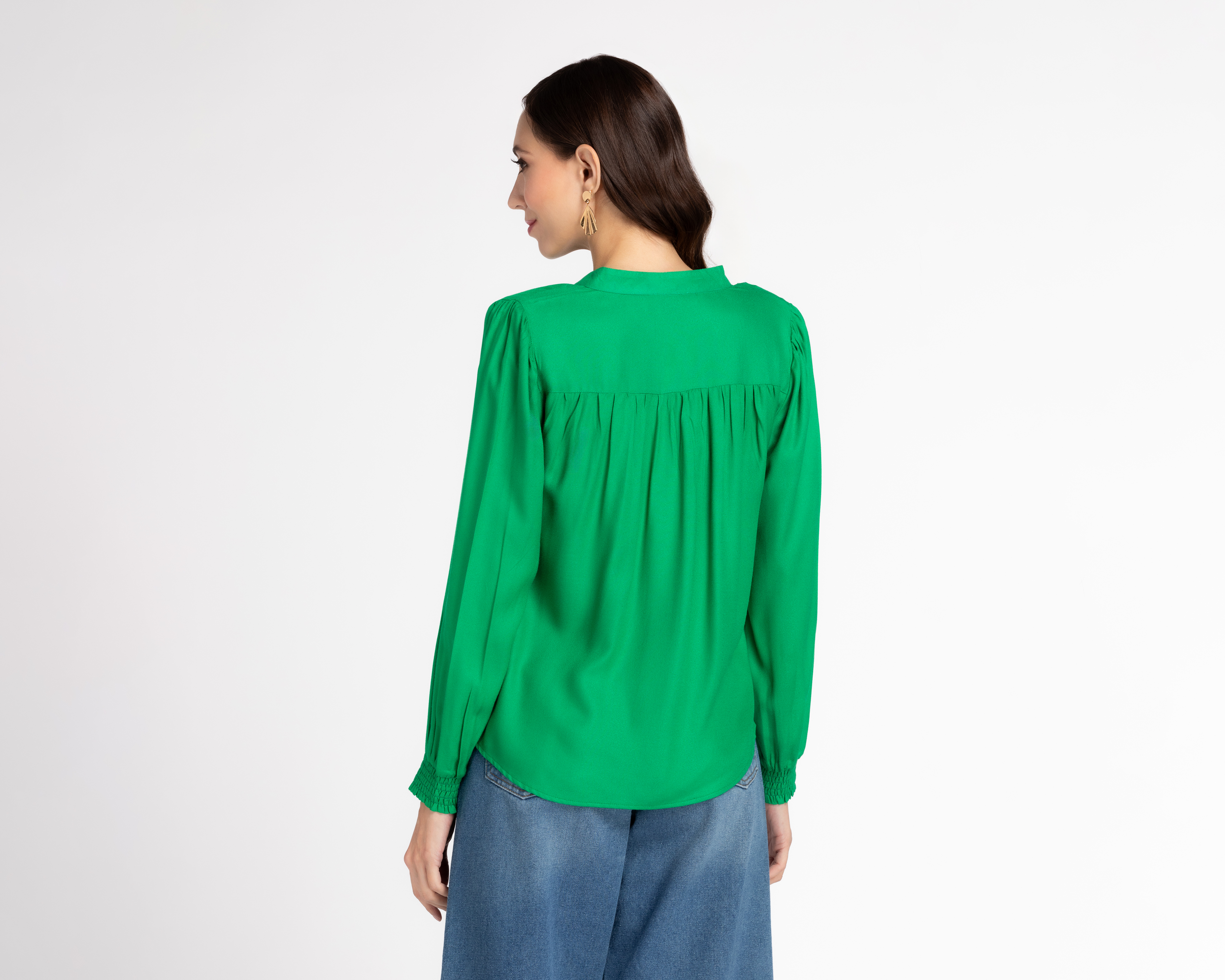 Foto 3 | Foto 3 | Blusa Sahara Manga Larga Escote V