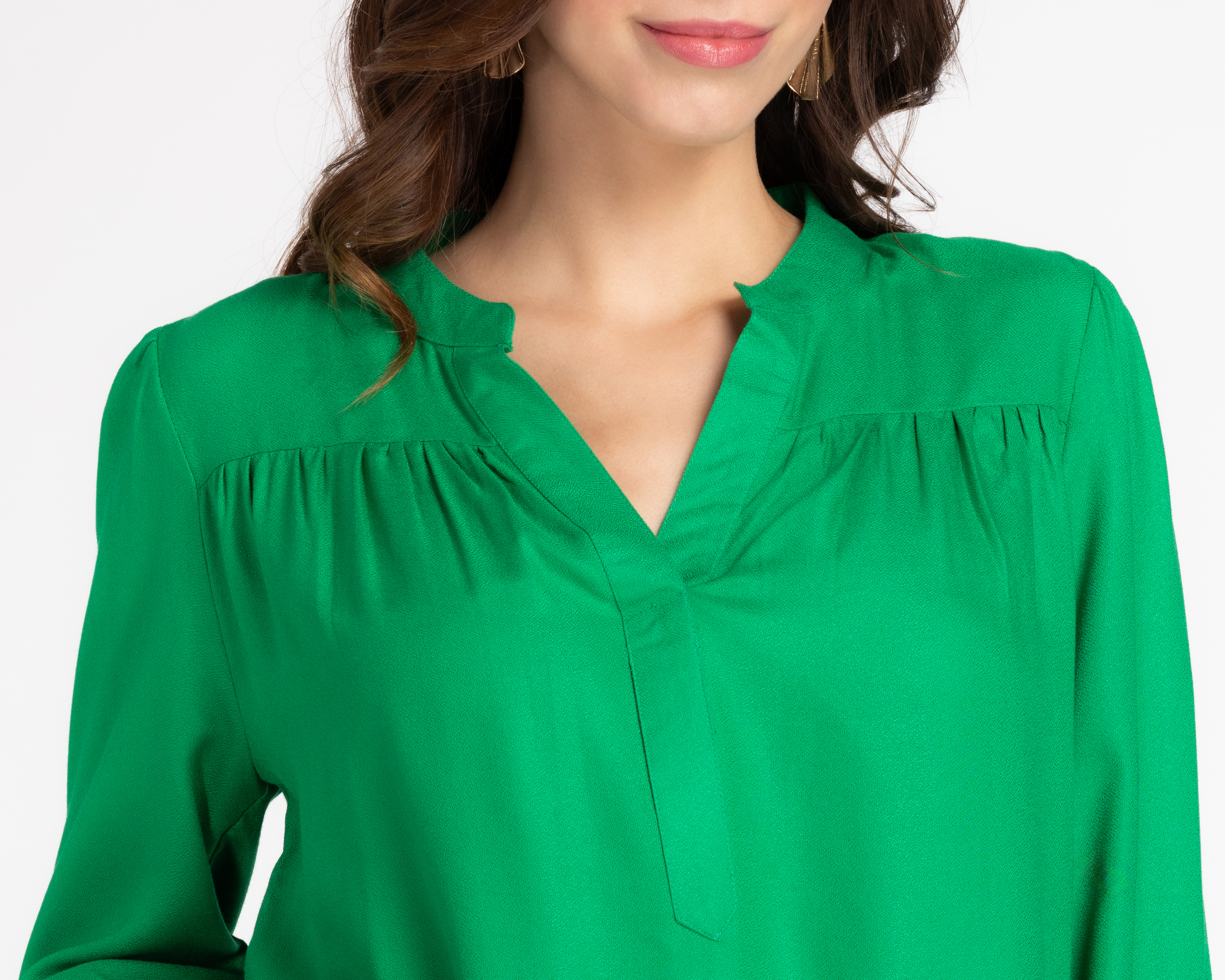 Foto 4 | Foto 4 | Blusa Sahara Manga Larga Escote V