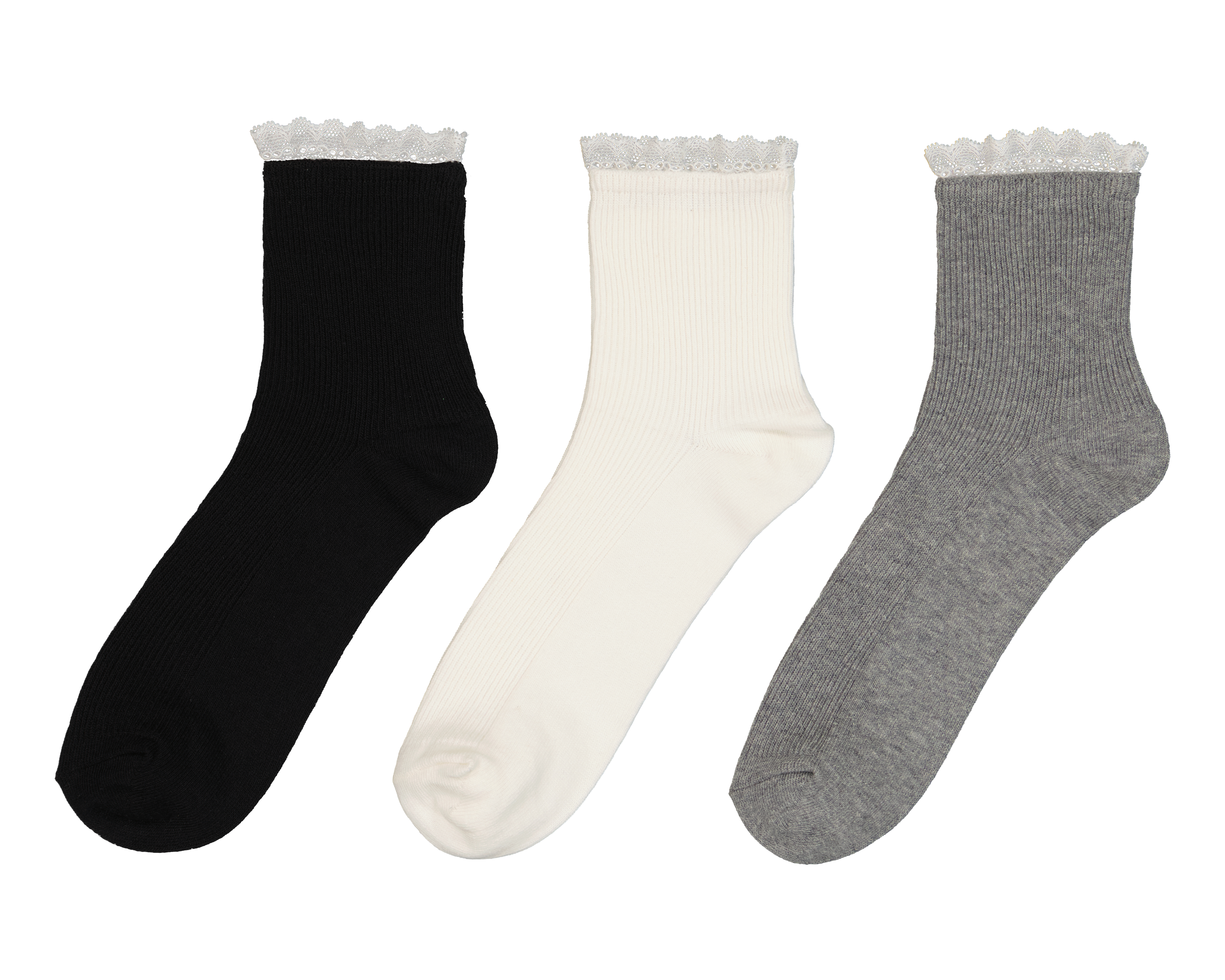 Calcetas Tobilleras Bebe para Mujer 3 Pares
