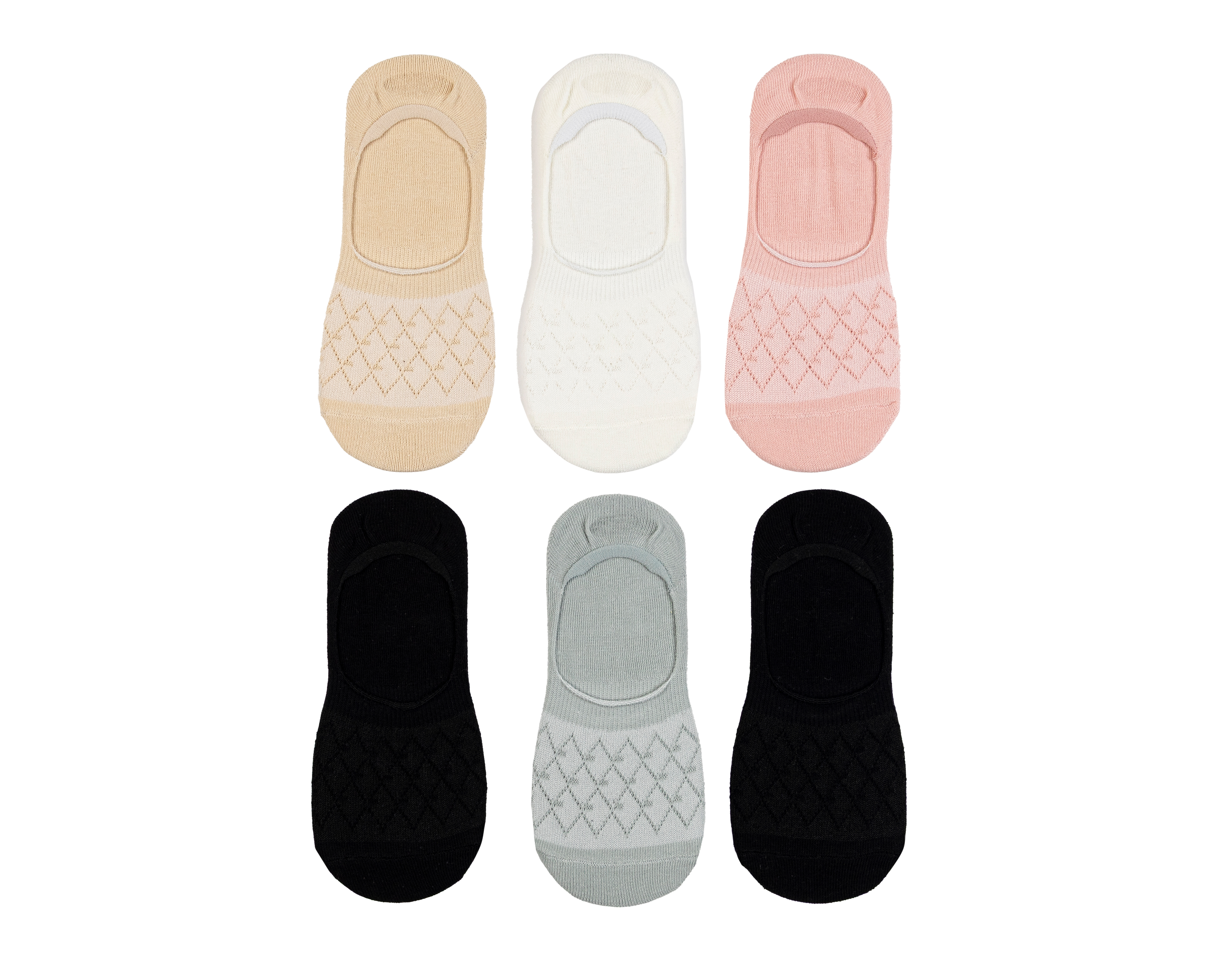 Calcetines Invisibles Lovest para Mujer 6 Pares