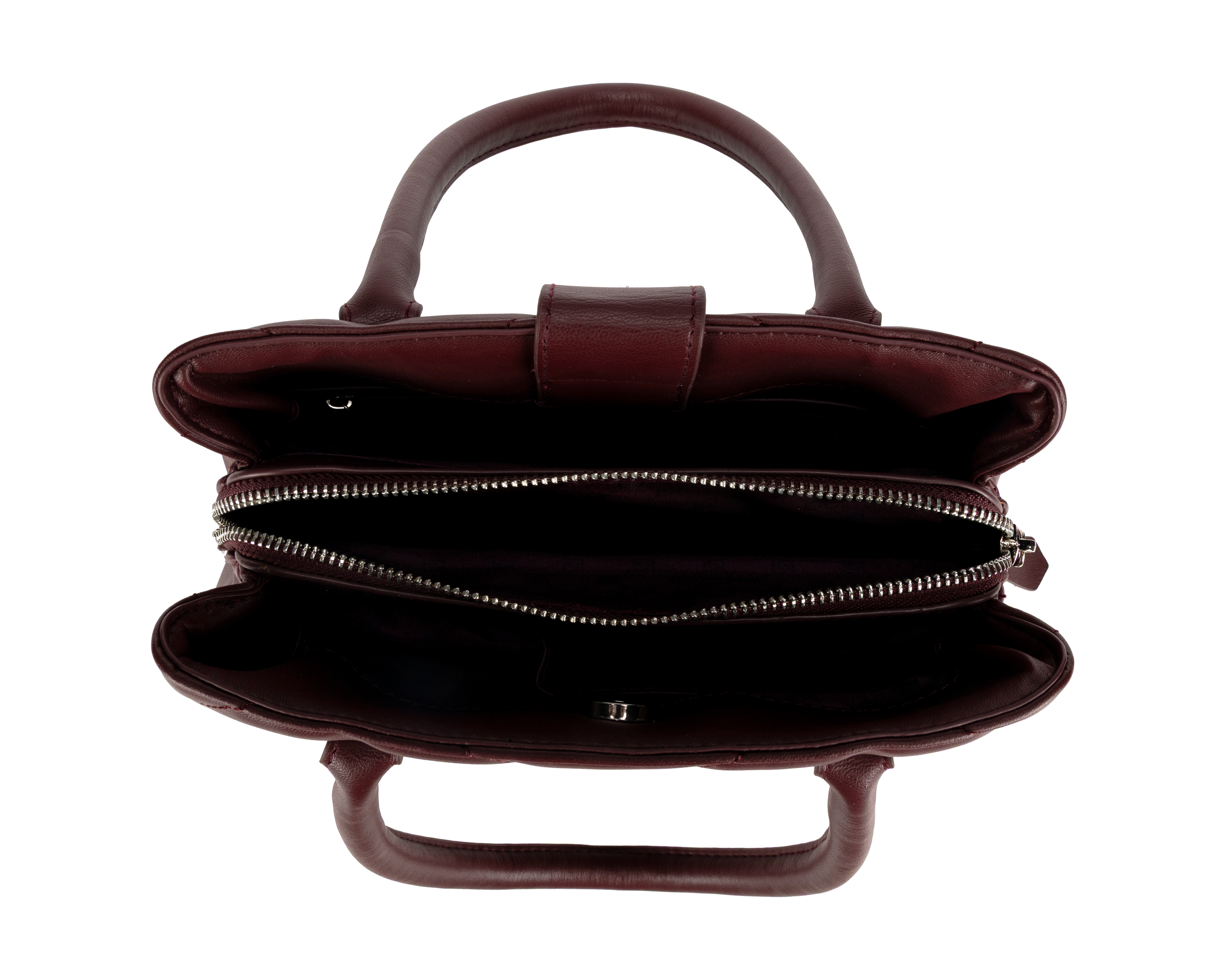 Foto 4 | Foto 4 | Bolsa de Mano Bebe Guinda