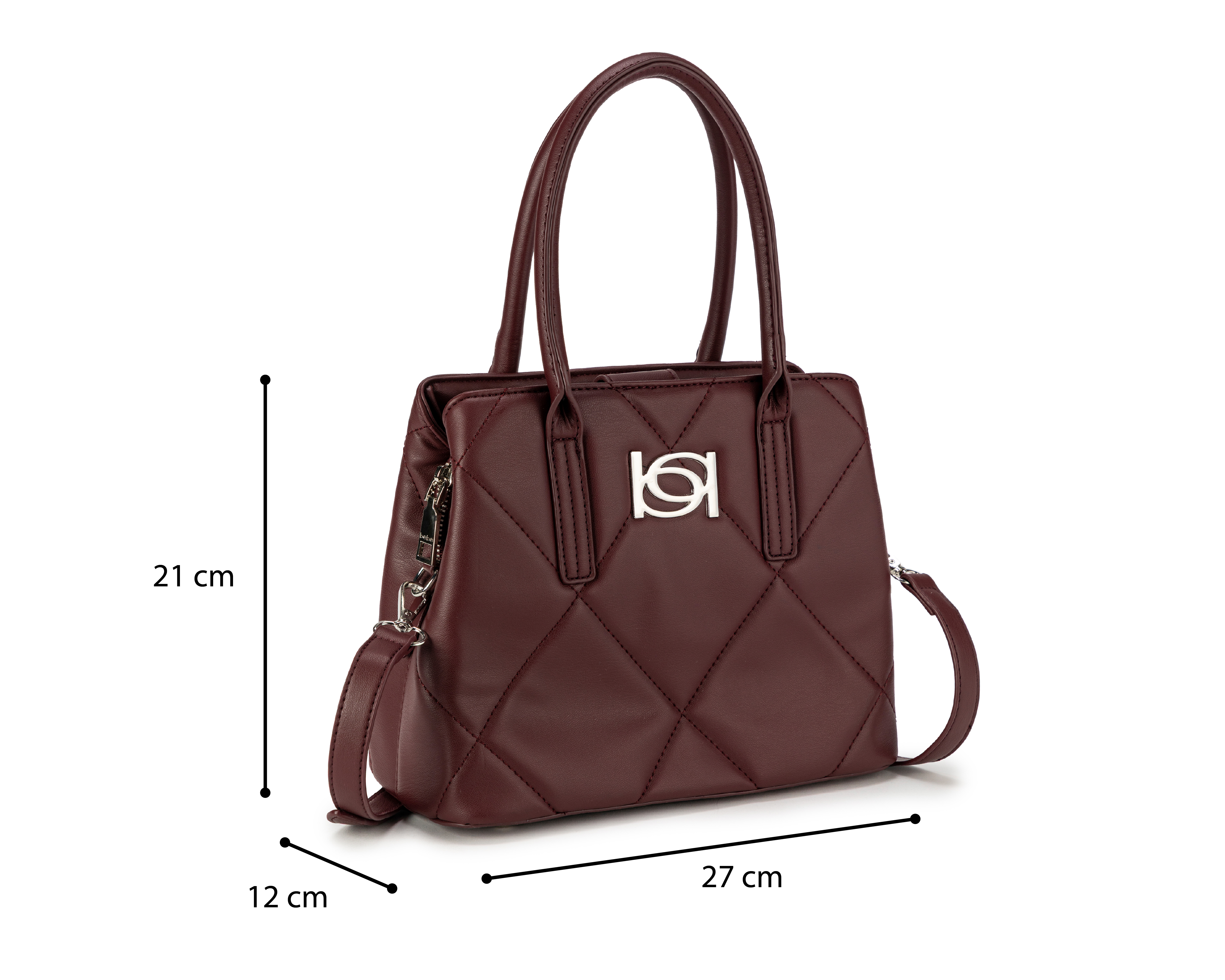 Foto 5 | Foto 5 | Bolsa de Mano Bebe Guinda