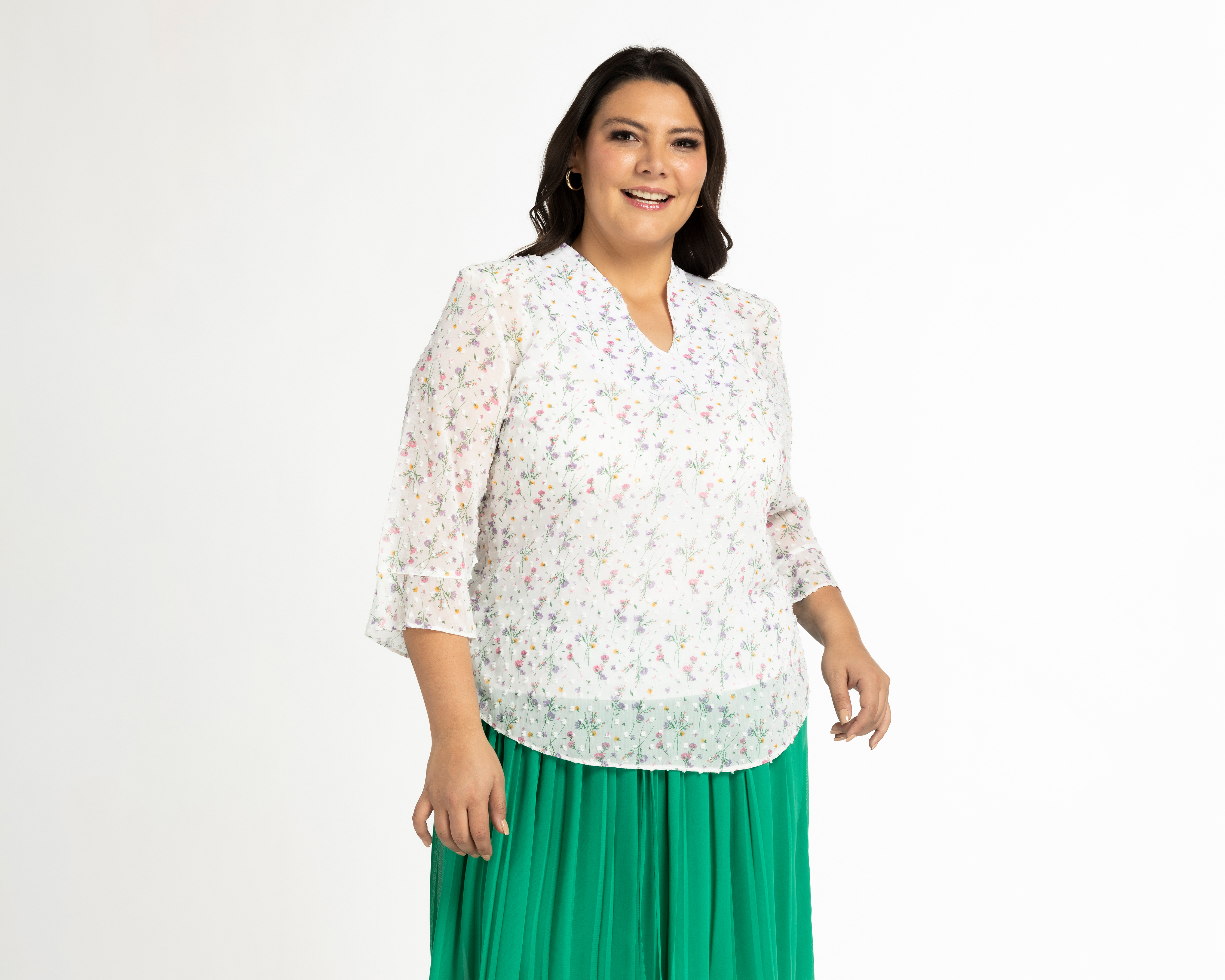 Foto 2 pulgar | Foto 1 | Blusa Paloma Manga 3/4