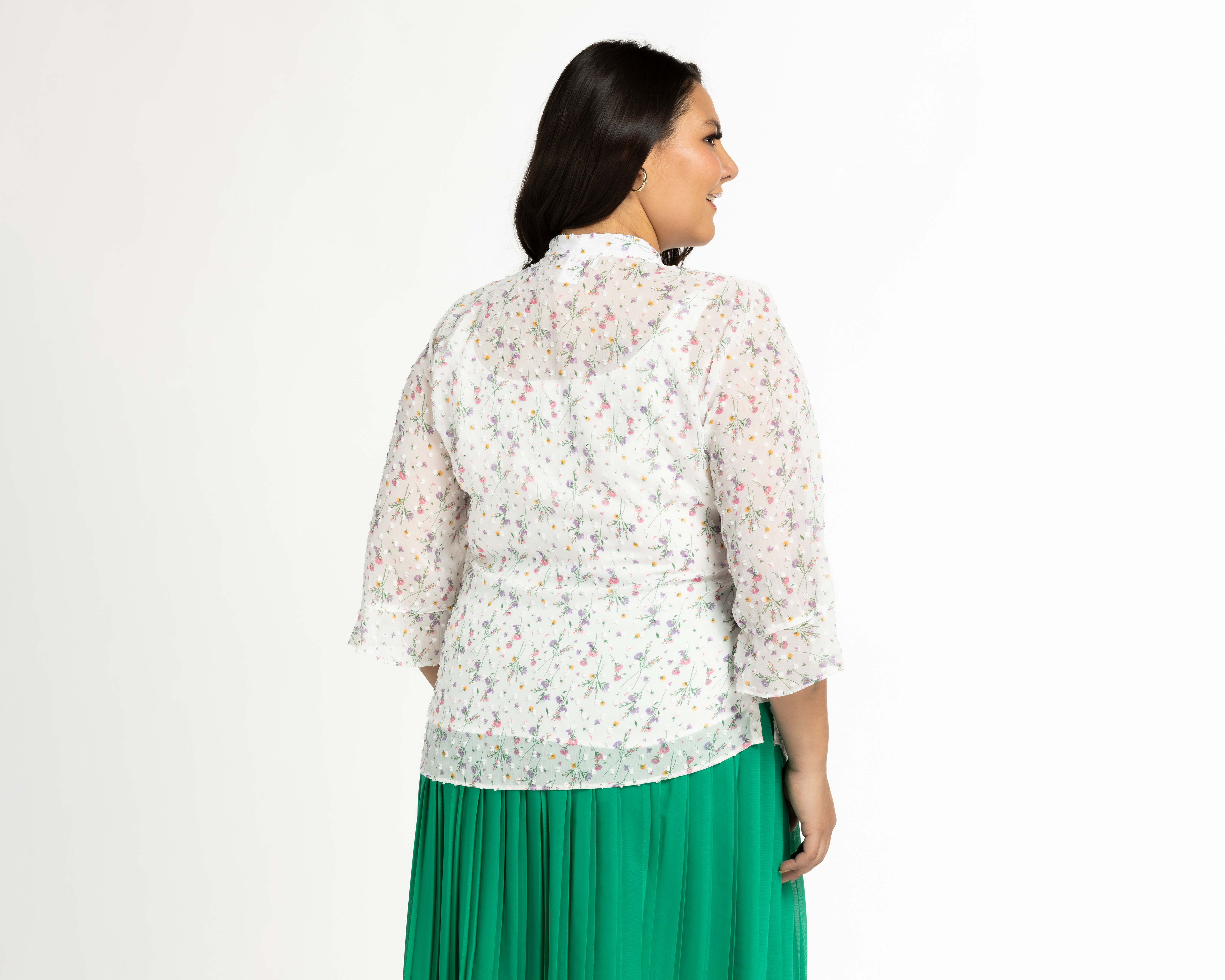 Foto 4 pulgar | Foto 3 | Blusa Paloma Manga 3/4