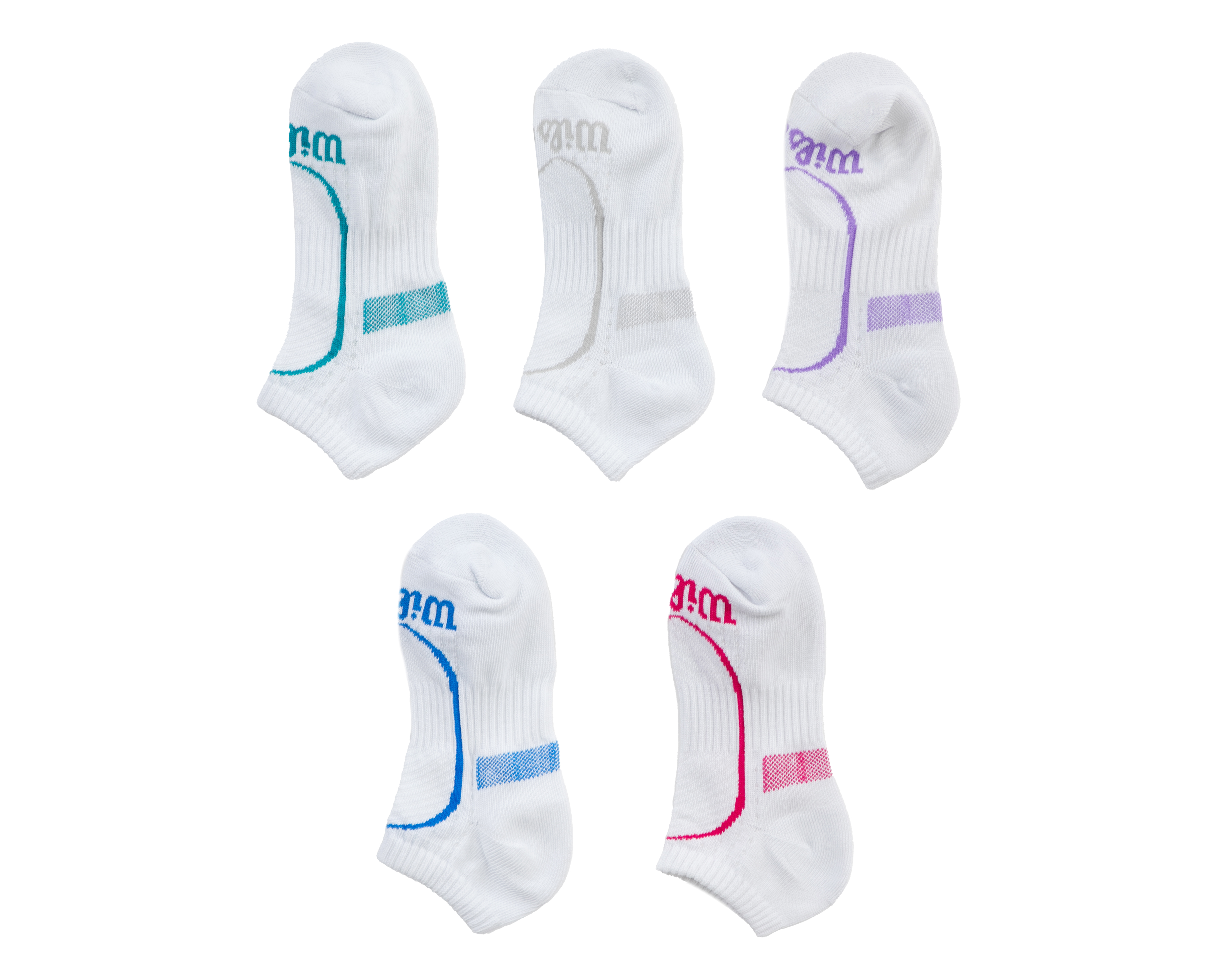 Calcetas Deportivas Wilson para Mujer 5 Pares