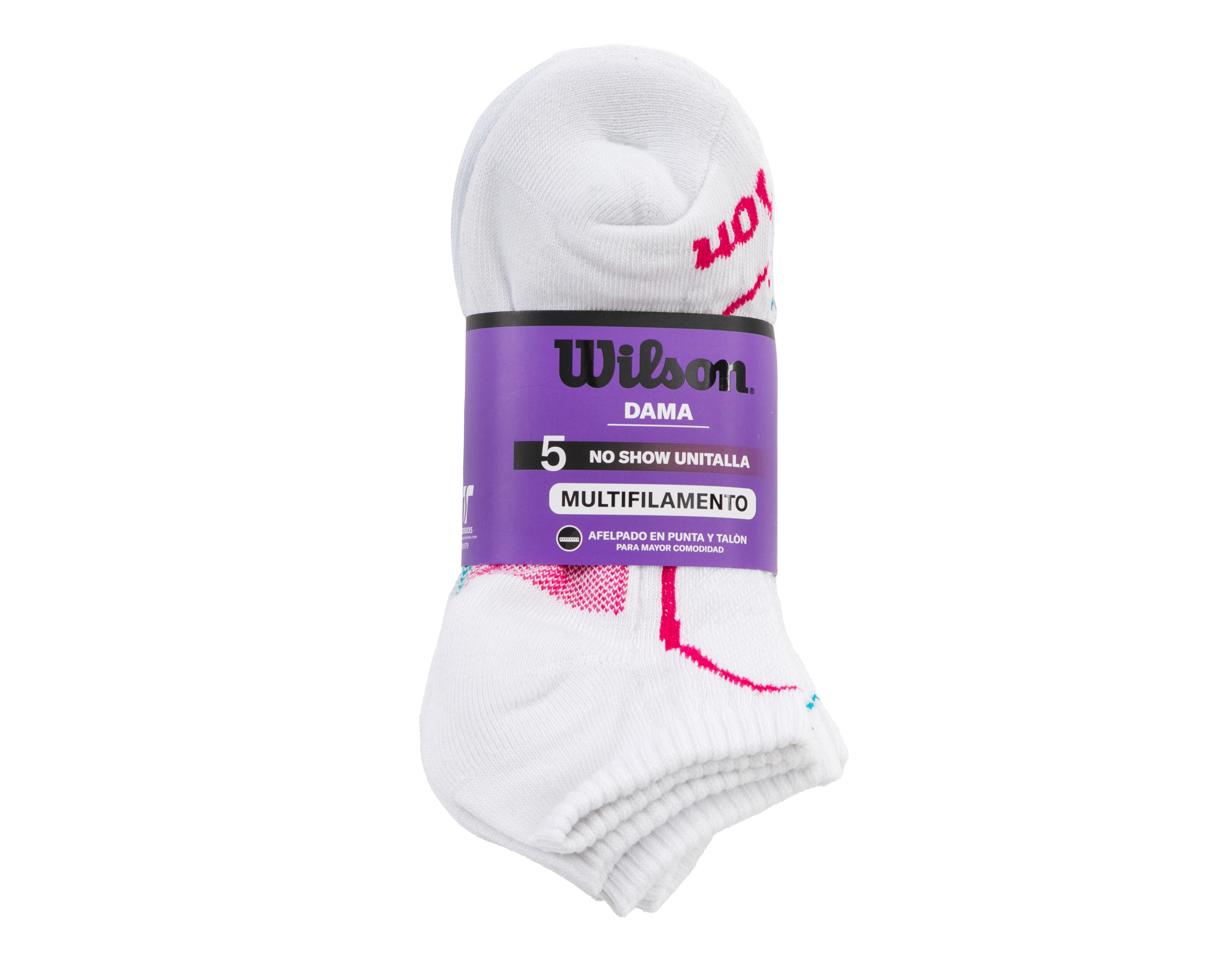 Foto 3 | Foto 3 | Calcetas Deportivas Wilson para Mujer 5 Pares