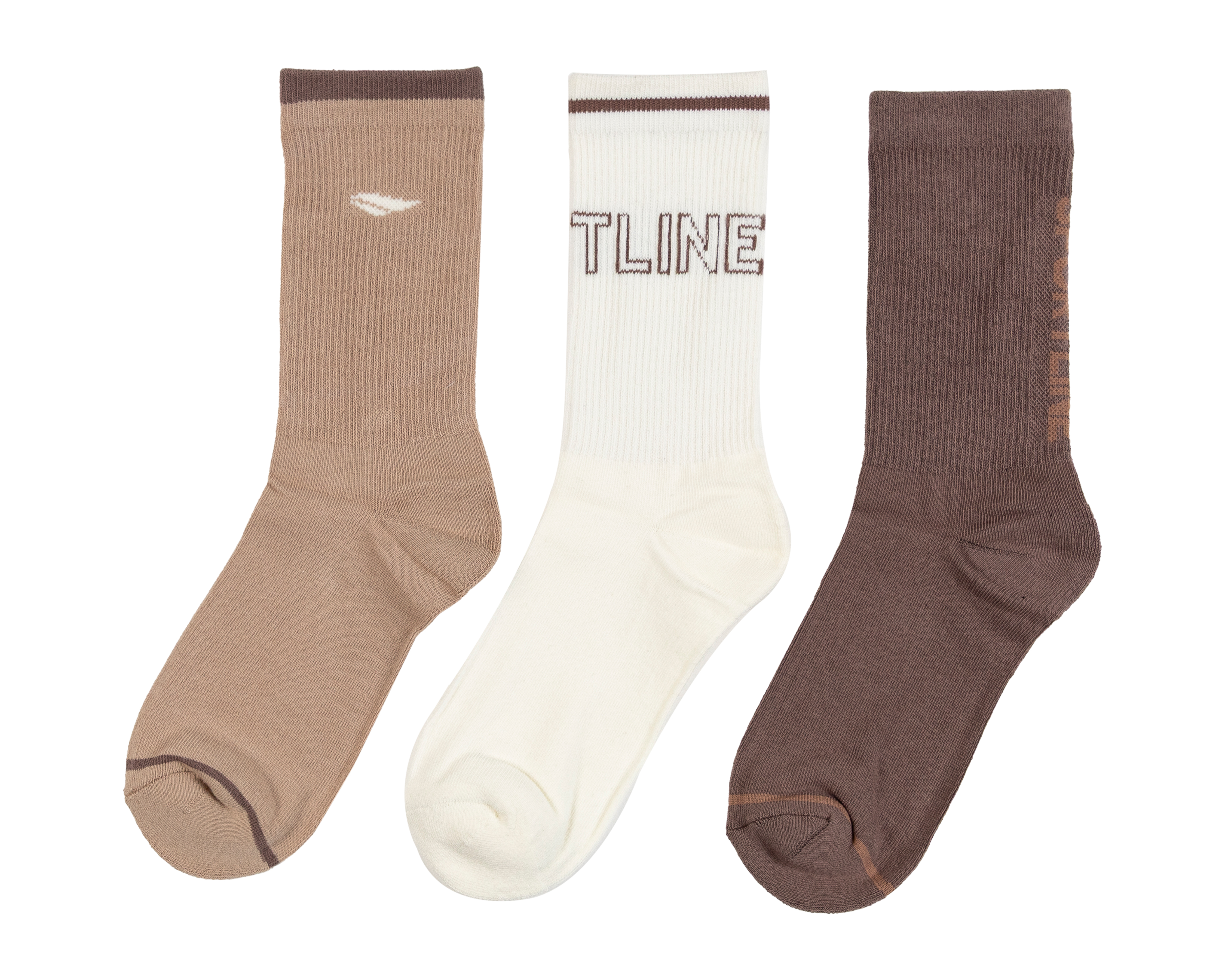 Calcetas Deportivas Sportline para Mujer 3 Pares