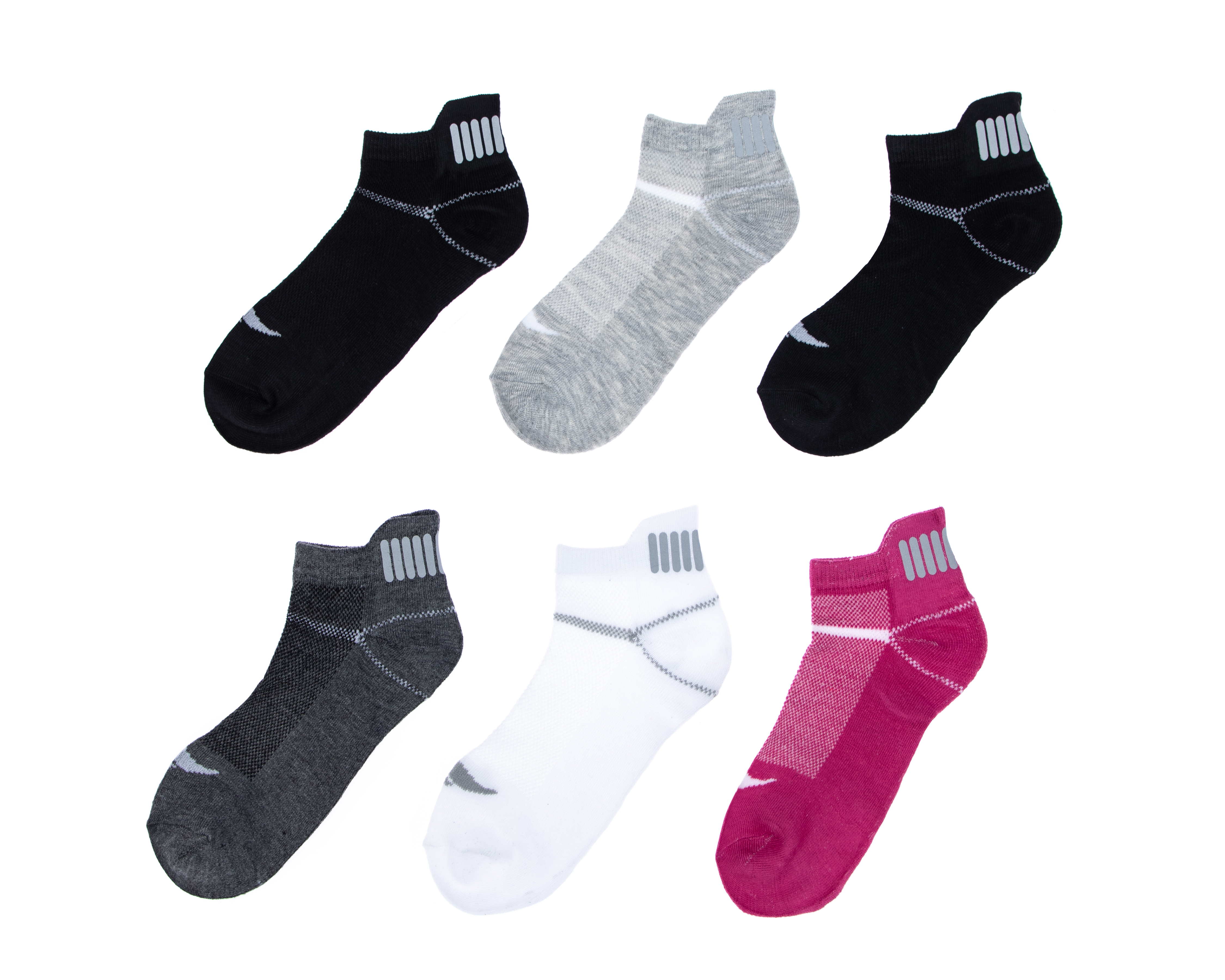 Foto 2 pulgar | Foto 1 | Calcetines Deportivos Sportline para Mujer 6 Pares