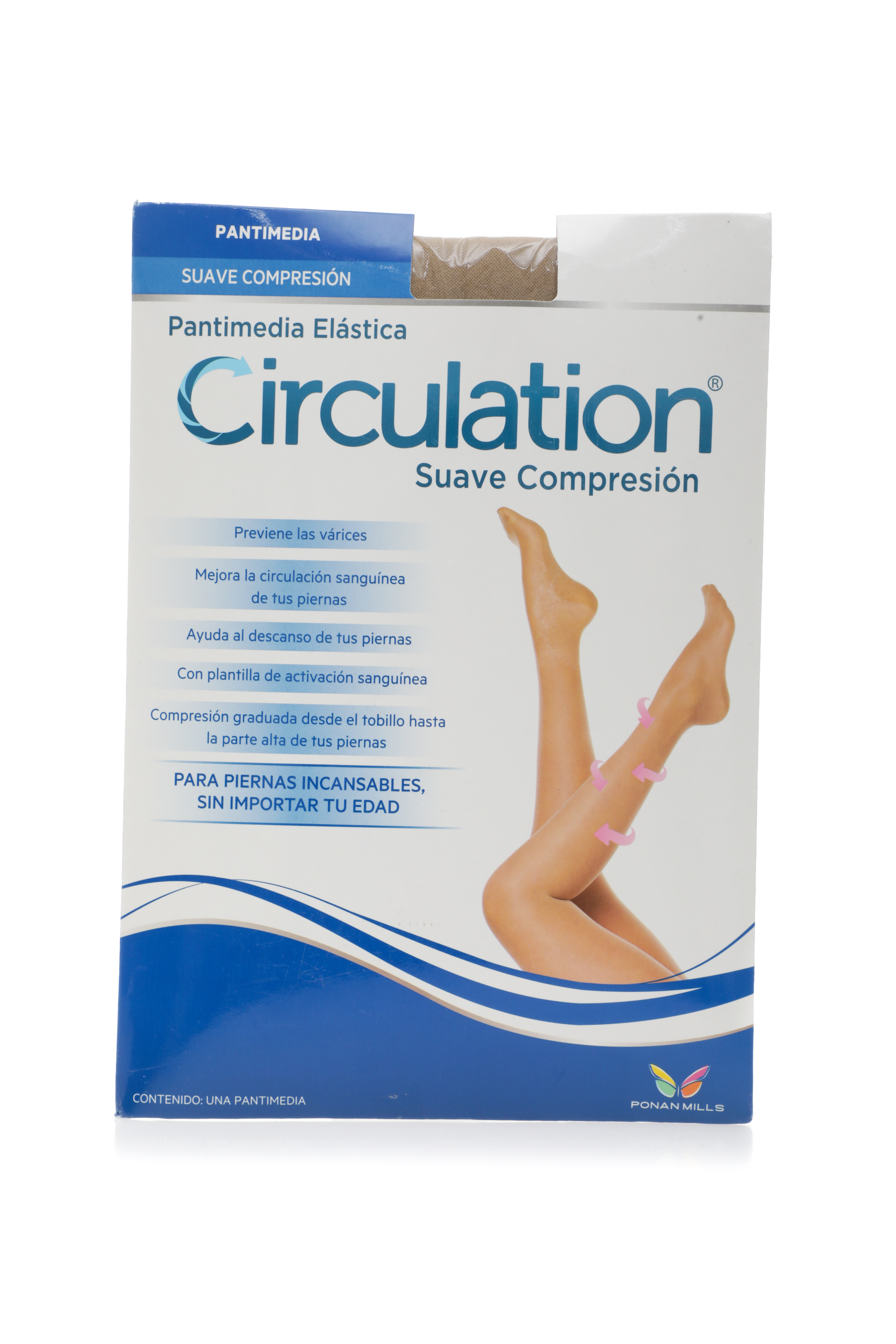 Foto 1 | Foto 1 | Pantimedias Circulation Nude de Suave Compresión