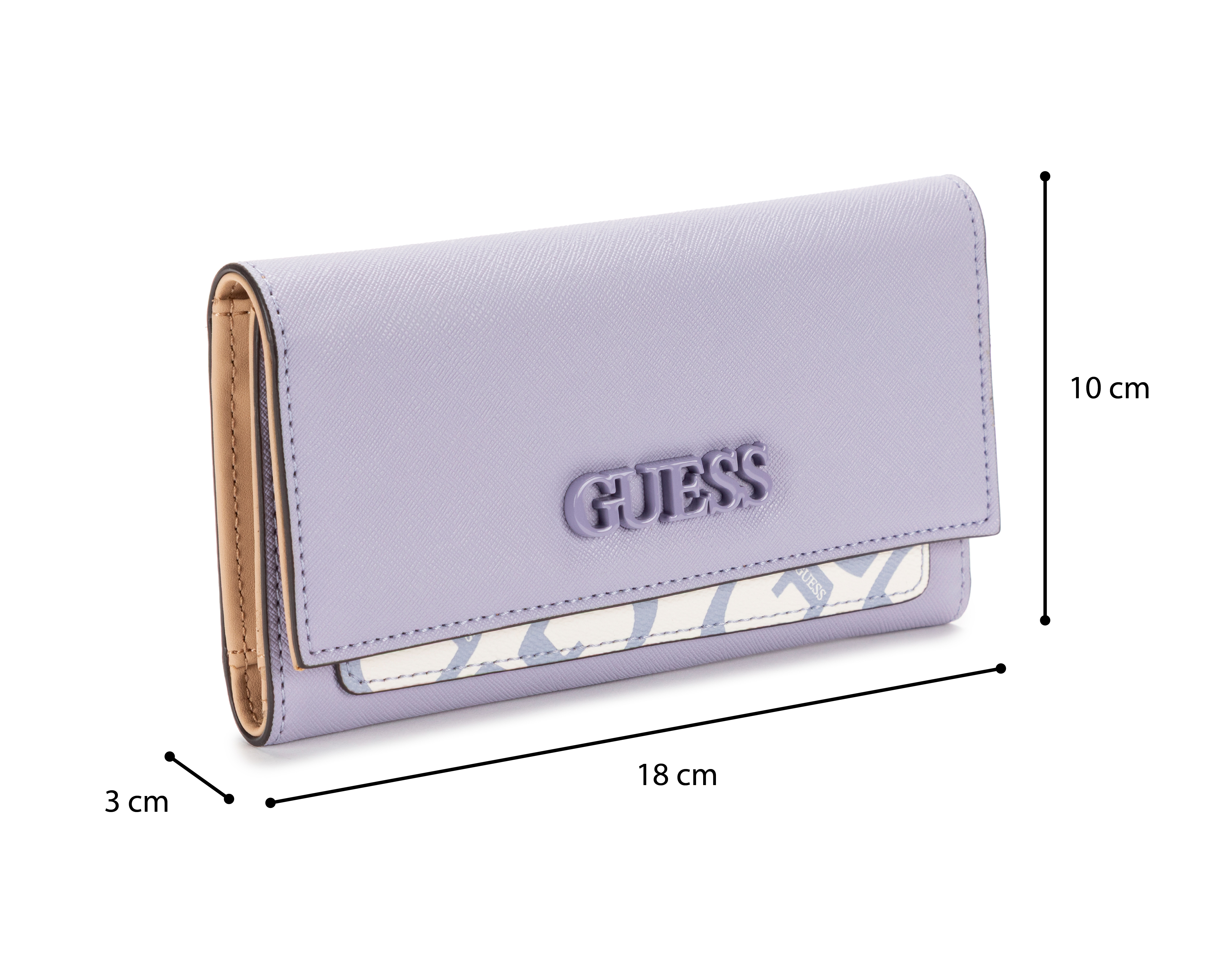 Foto 7 pulgar | Foto 6 | Cartera para Mujer Guess Lila