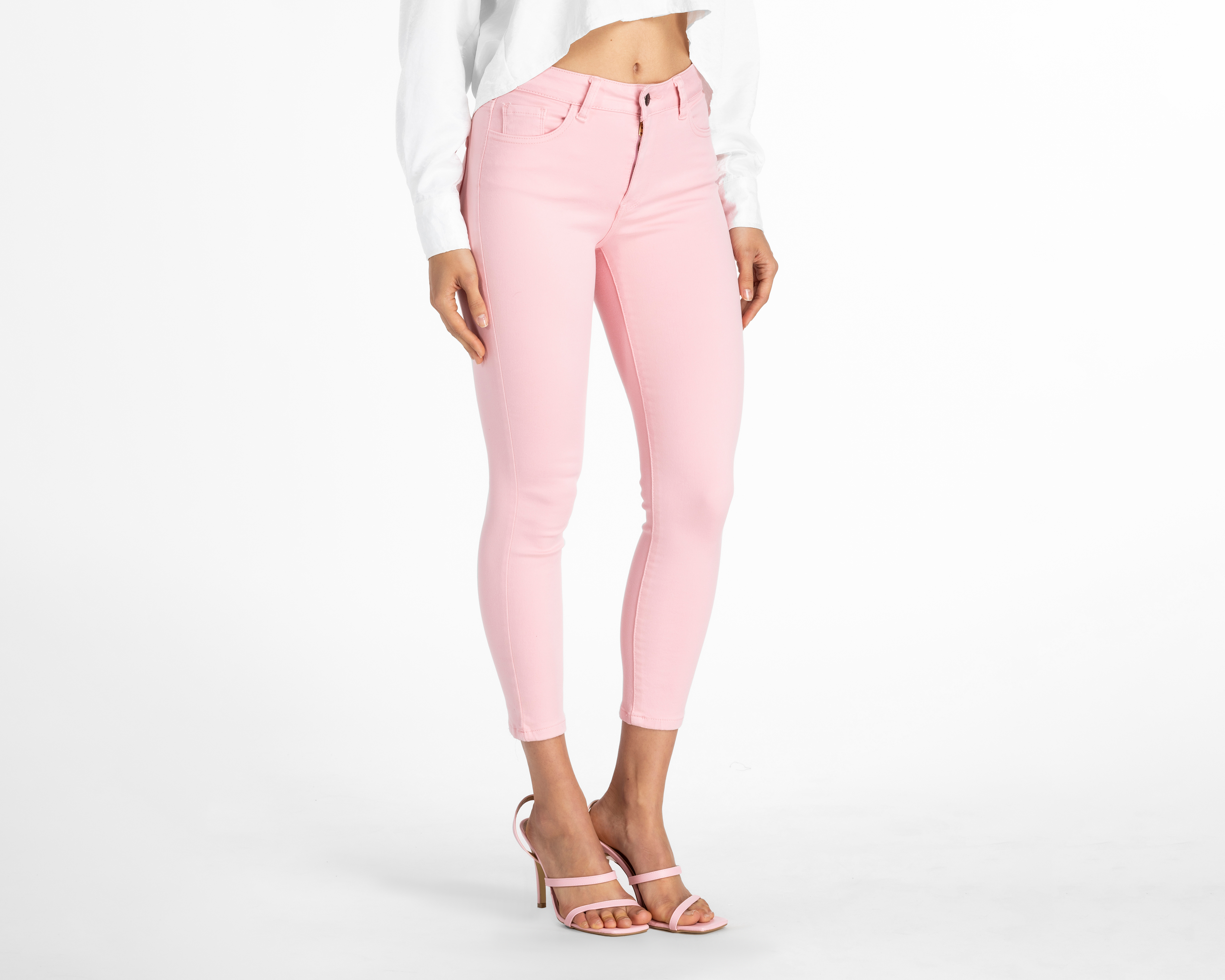 Foto 2 pulgar | Foto 1 | Pantalón Skinny Boy London para Mujer