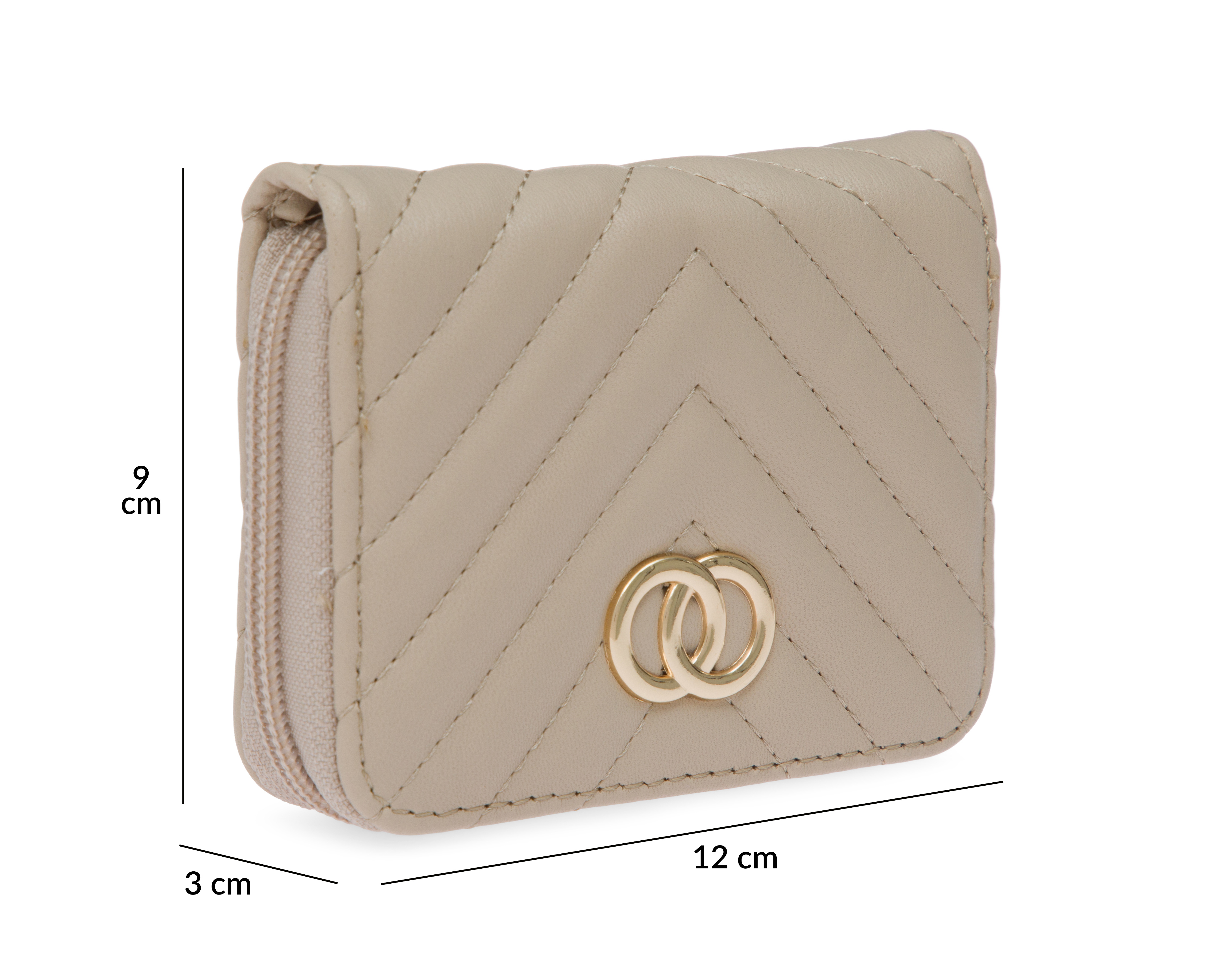 Foto 7 pulgar | Foto 6 | Cartera para Mujer Sahara con Placa Metálica